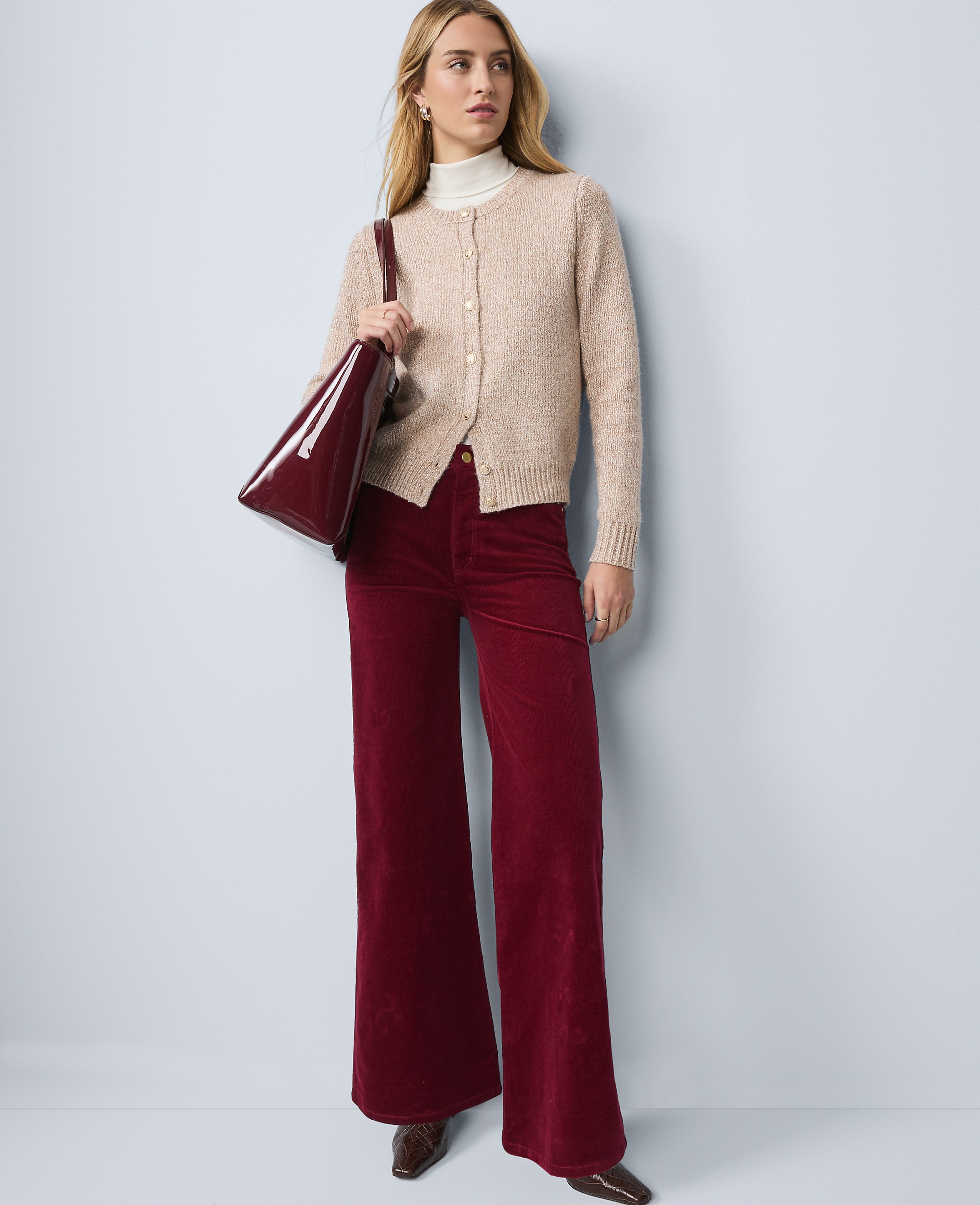 Weekend Wide-Leg Corduroy Pant