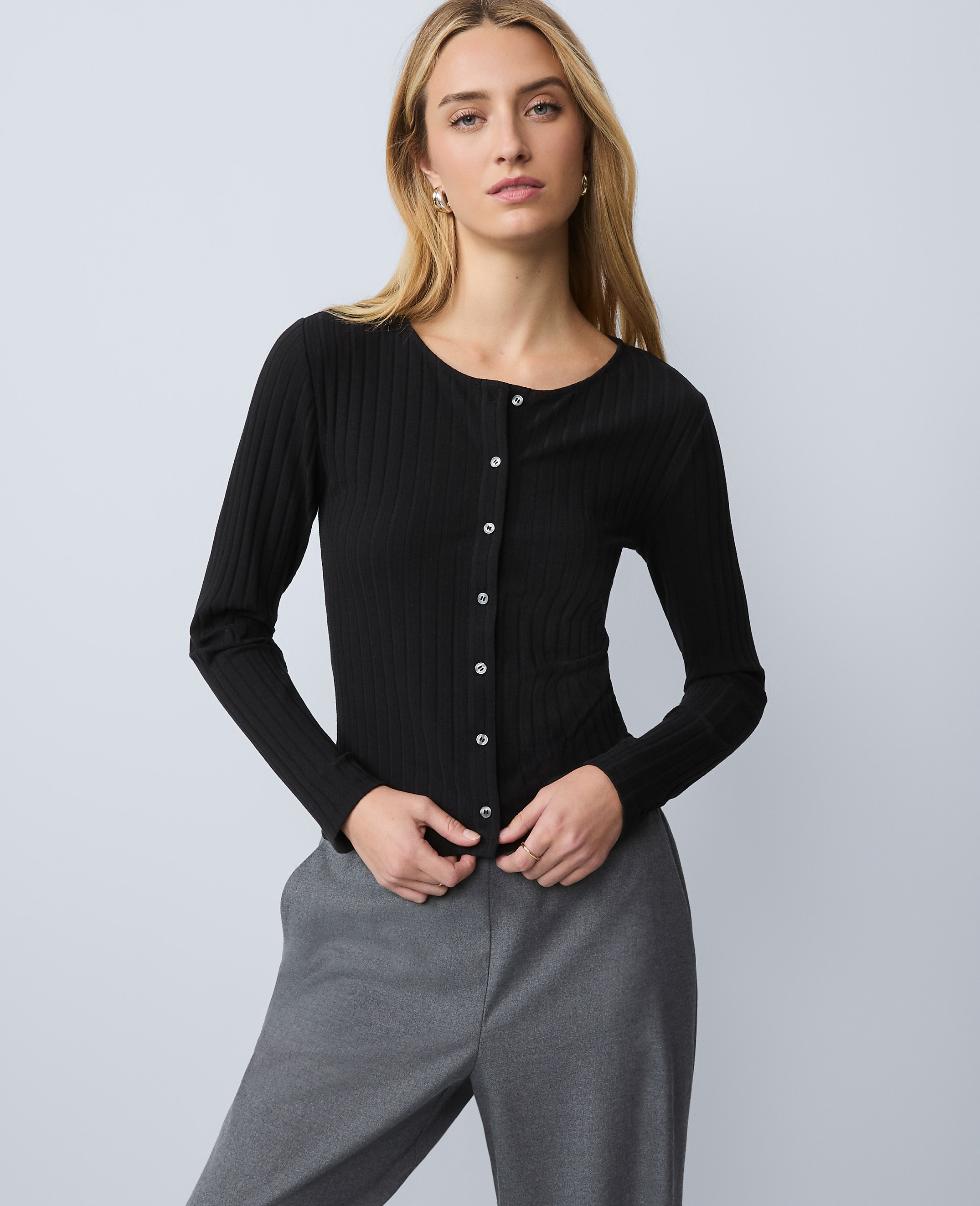 Weekend Crew Neck Cardigan