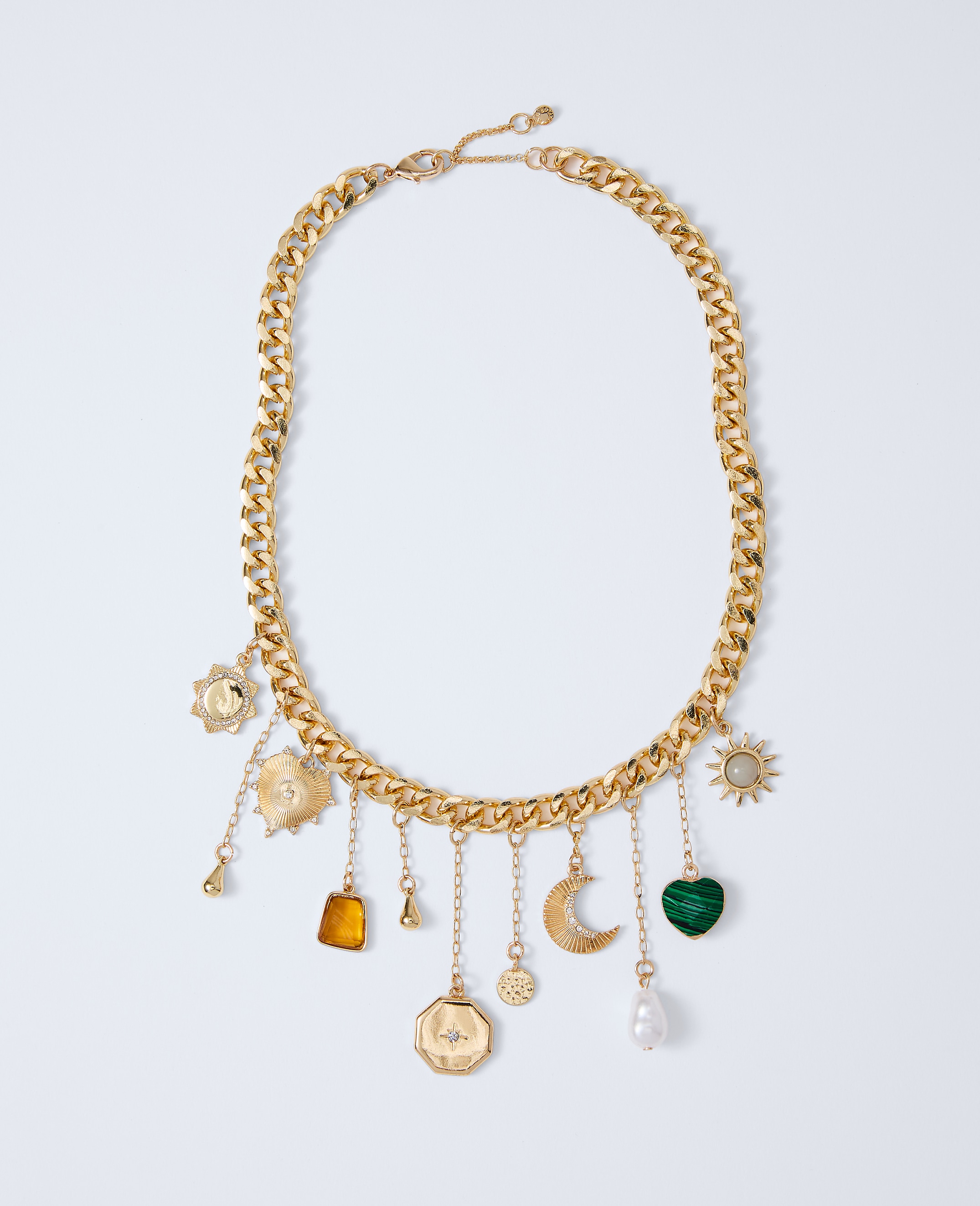 Charm Statement Necklace