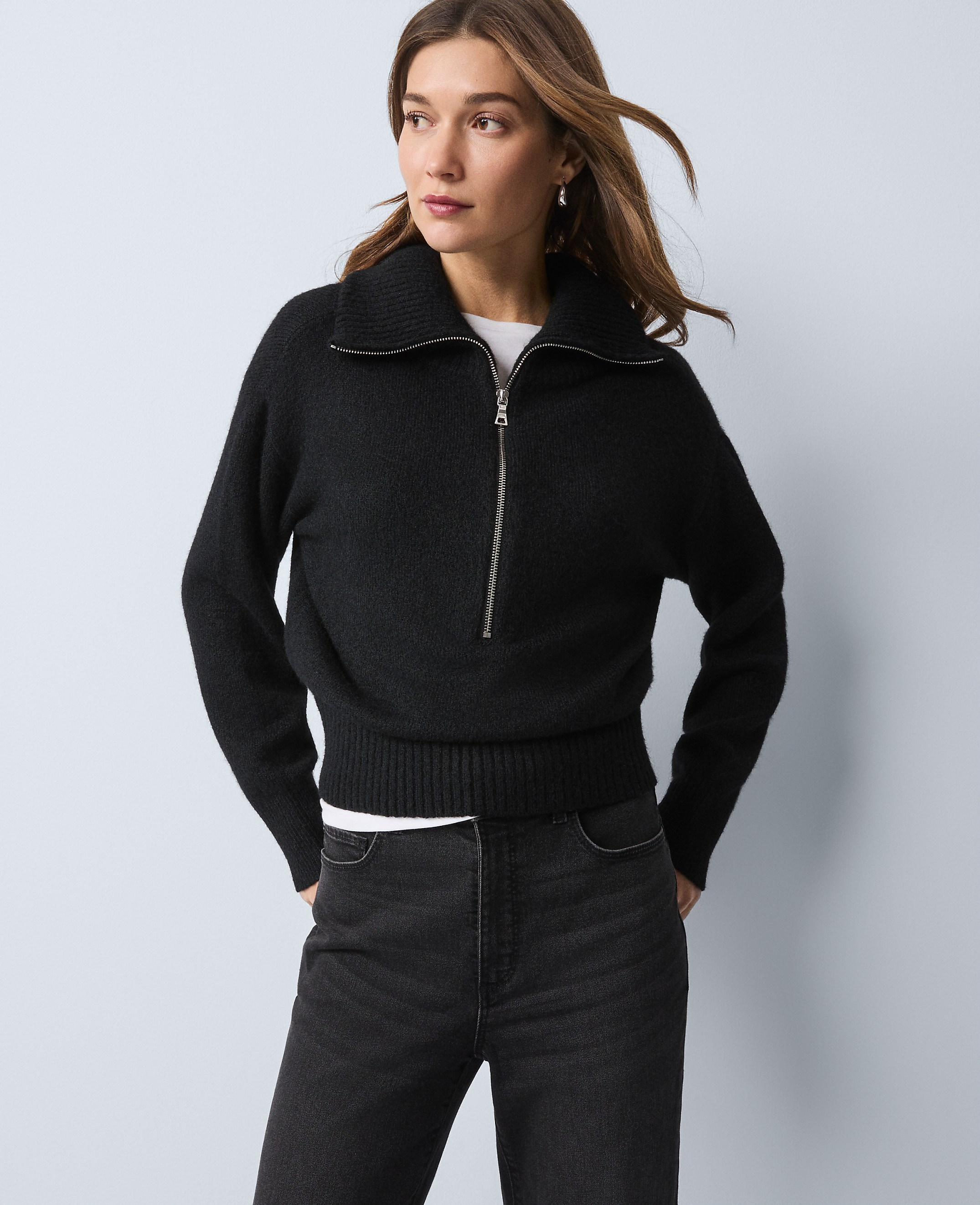 Weekend Half-Zip Sweater