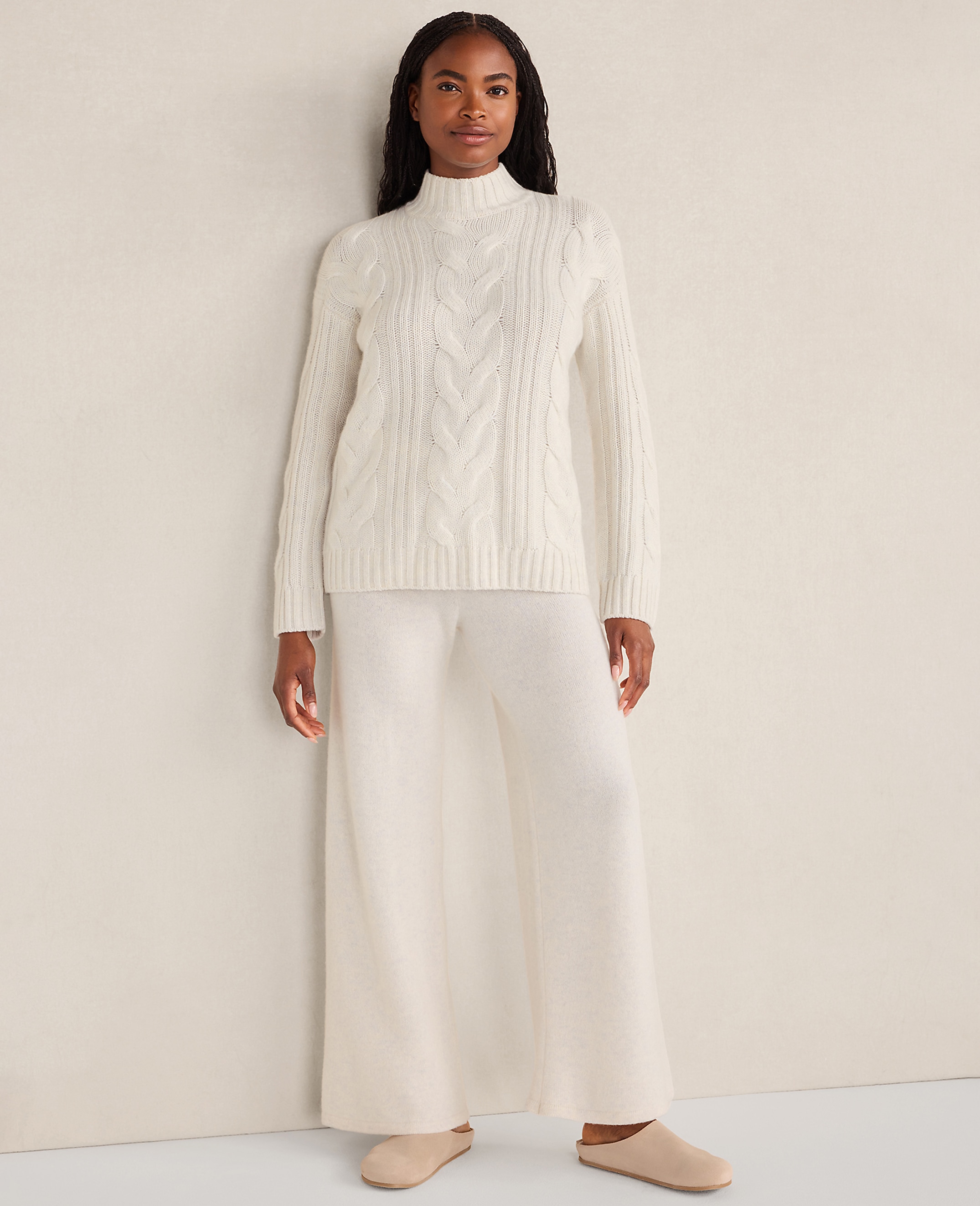 Haven Well Within Cashmere Mock Neck Sweater
