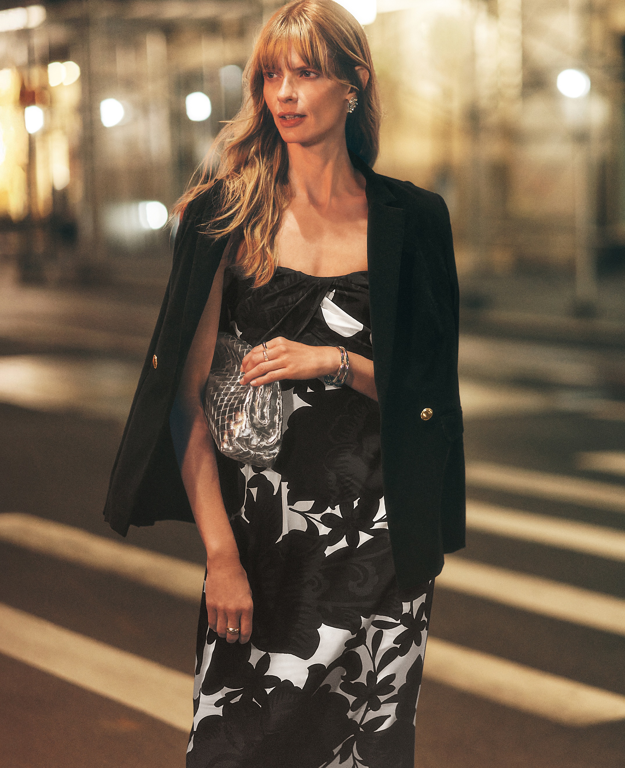 The Petite Crosby Blazer in Velvet
