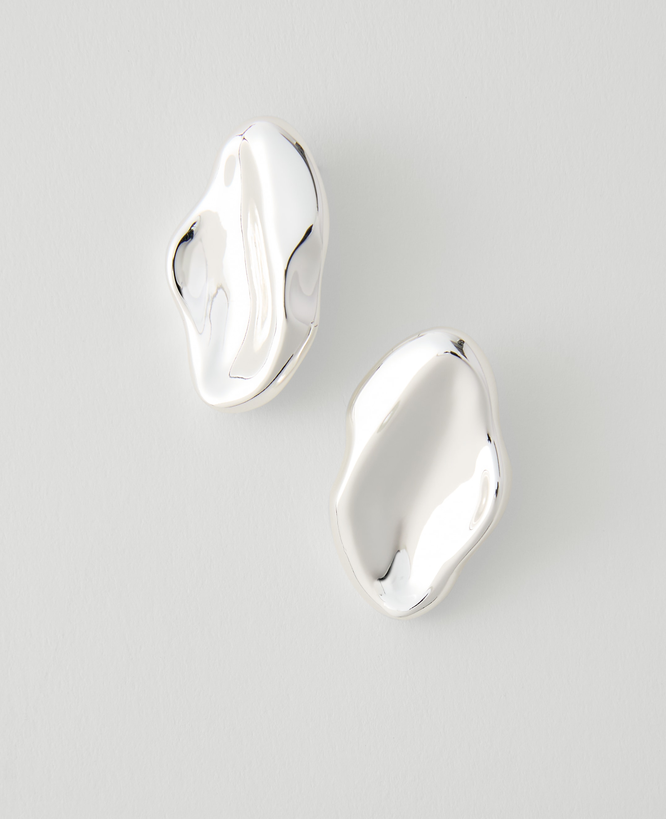 Disc Drop Earrings
