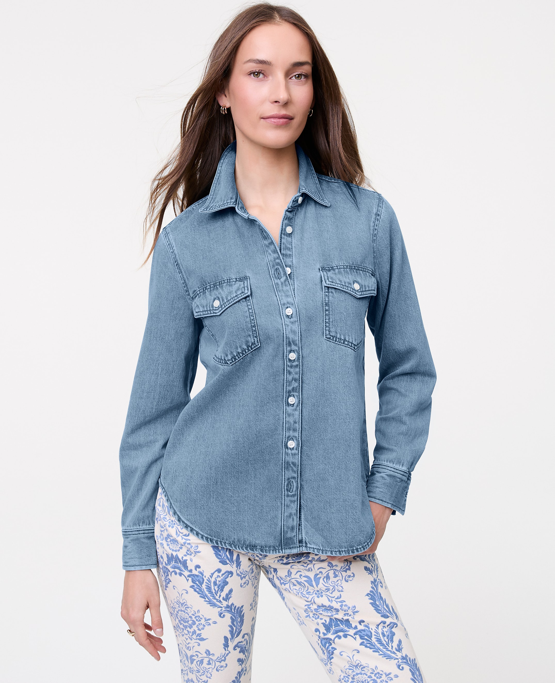 Weekend Denim Pocket Shirt