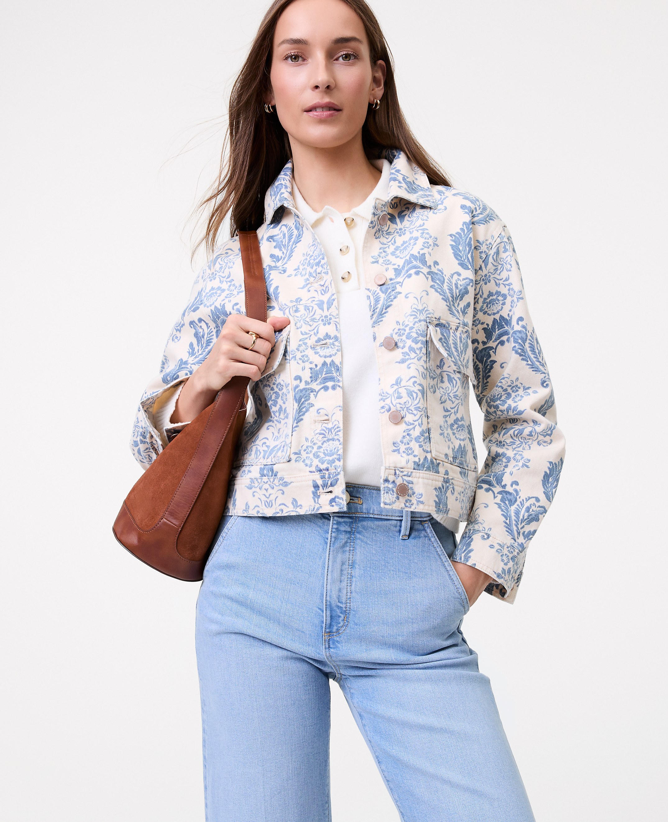 Petite Weekend Toile Denim Jacket