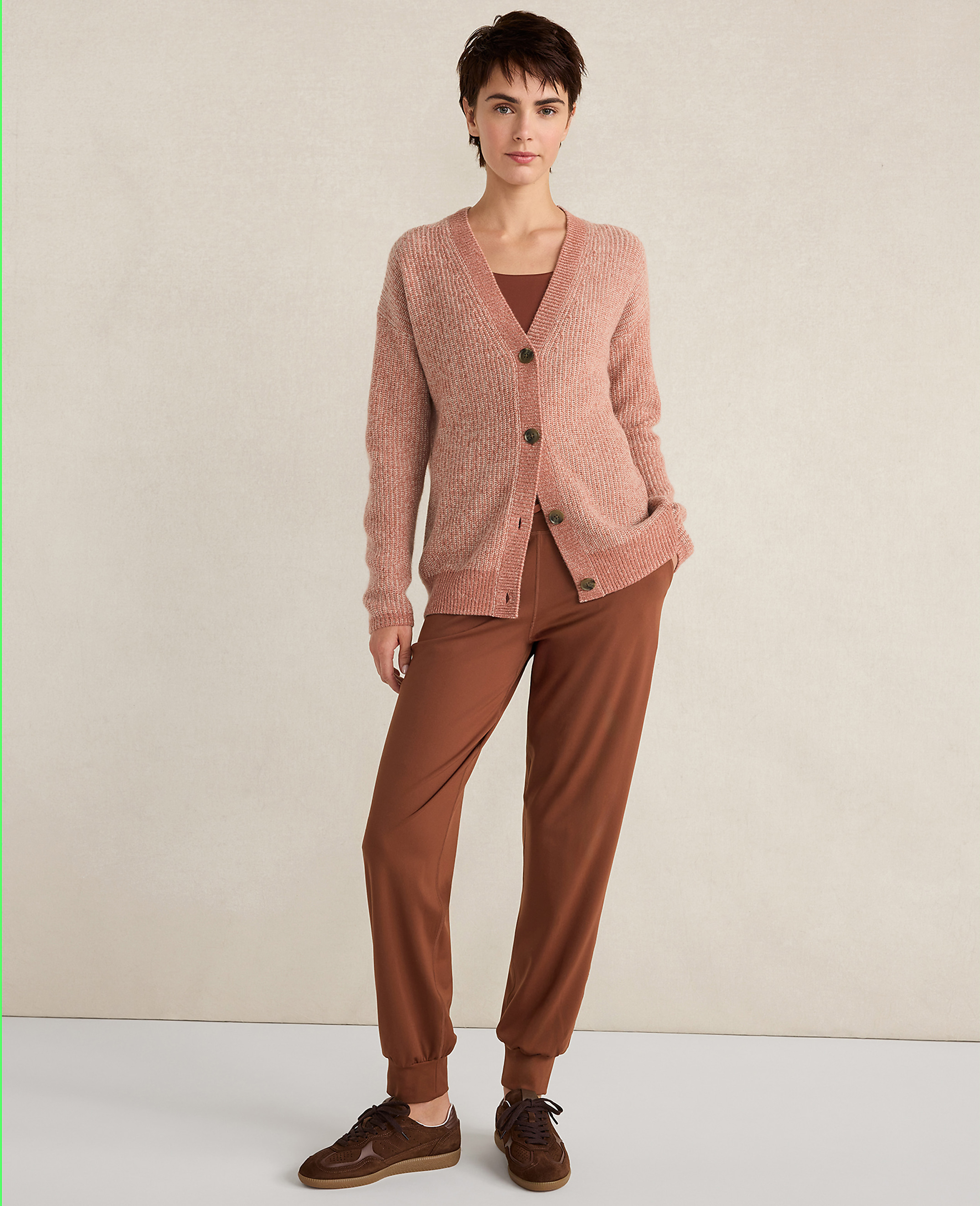 Have Well Within Cashmere Shaker Stitch Cardigan - thumbnail 3
