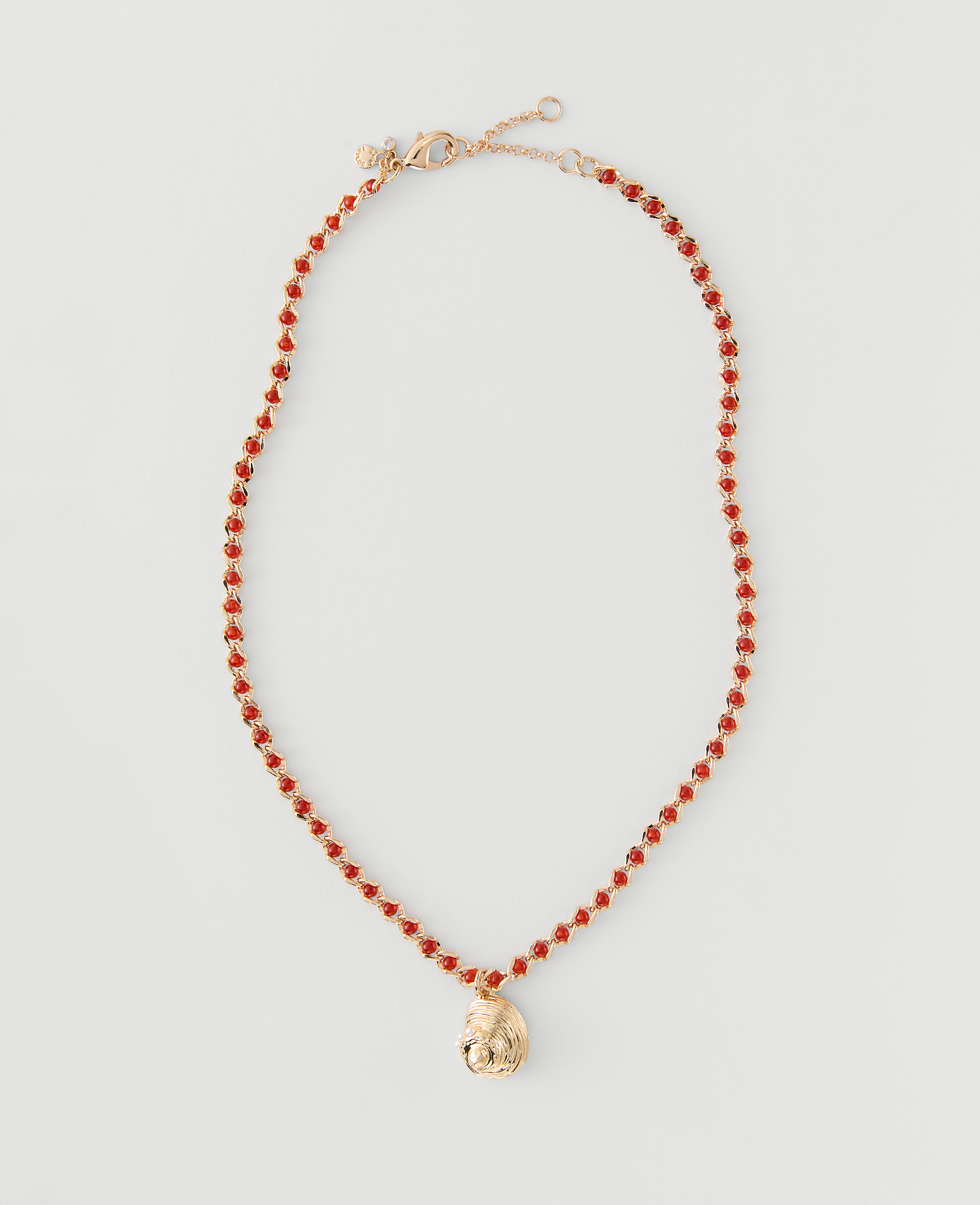 Beaded Pendant Necklace
