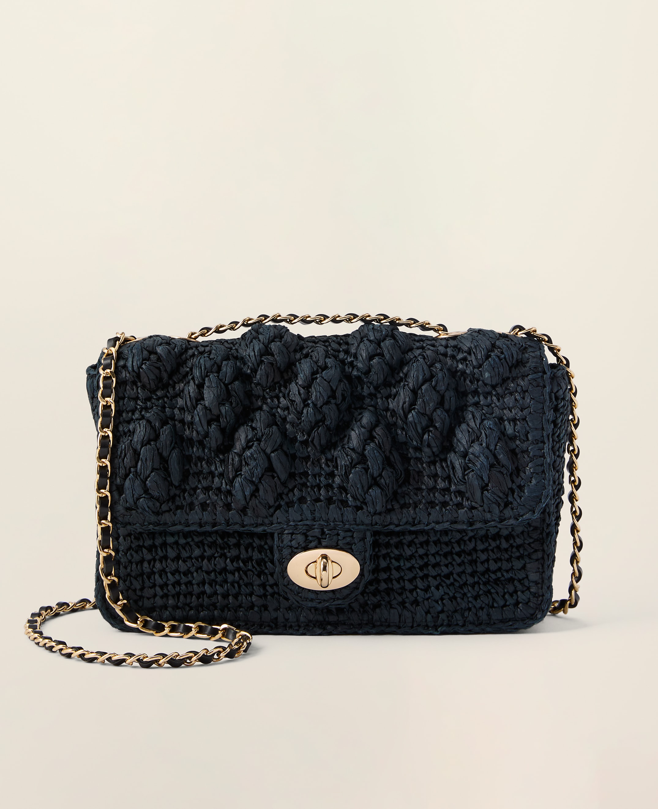 Straw Shoulder Bag