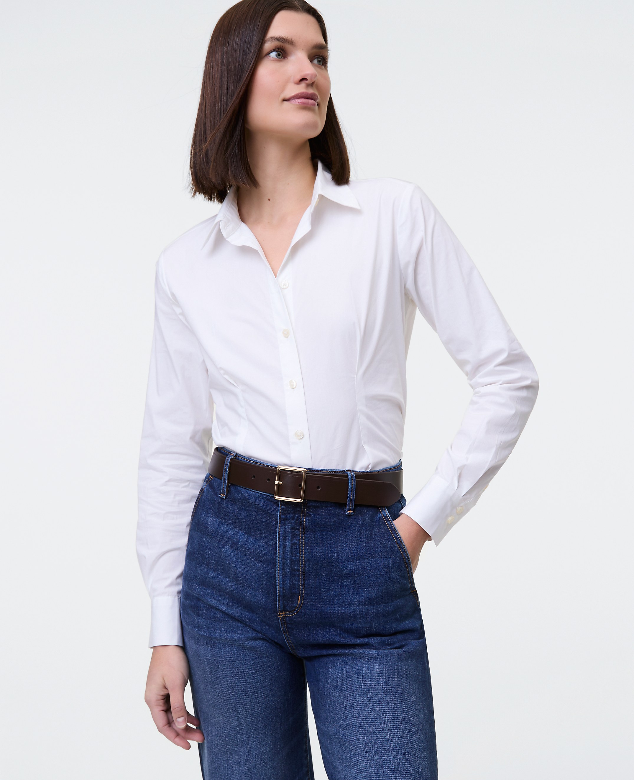 Fitted Button Down Shirt