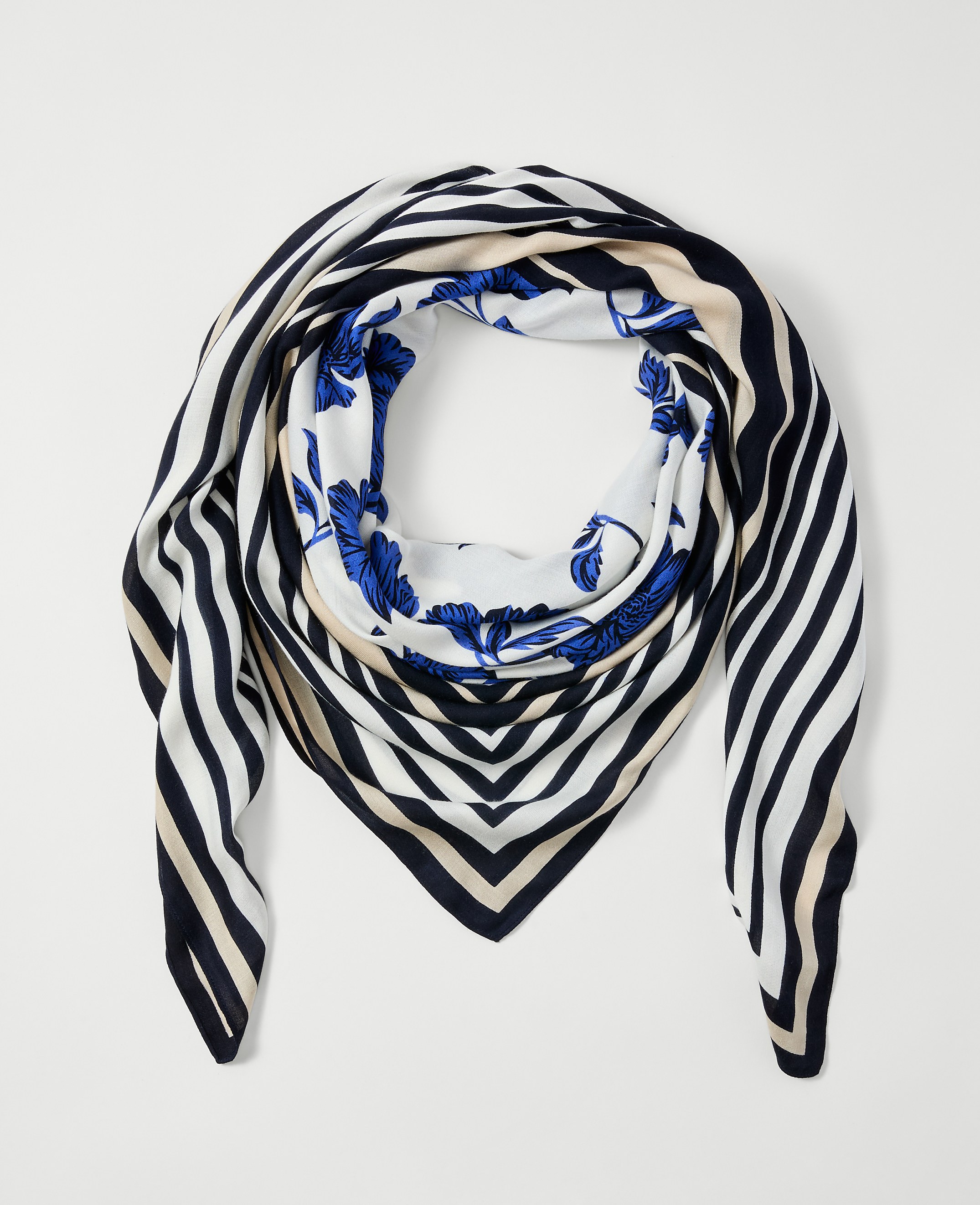 Floral Square Scarf