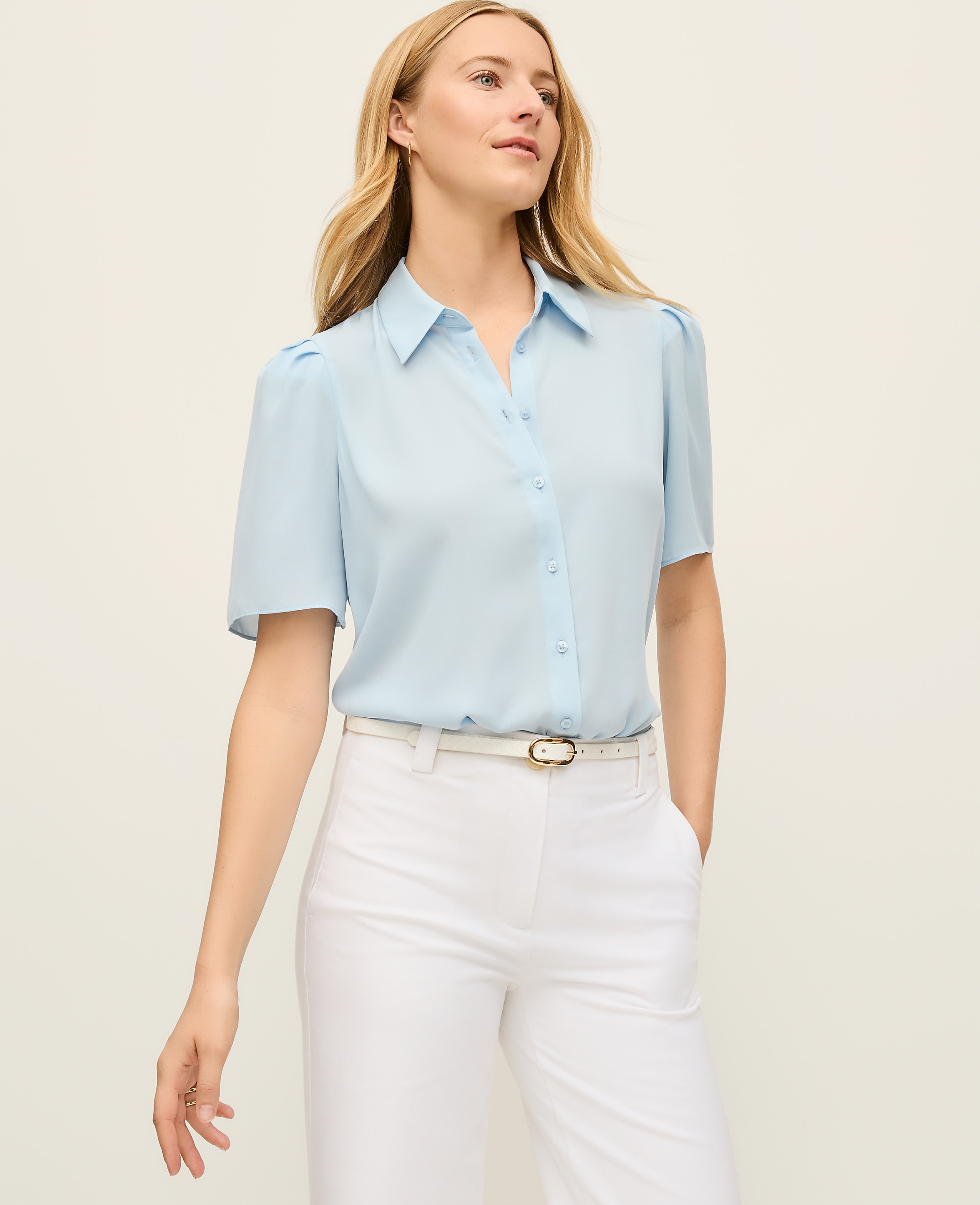 Petite Button Down Shirt