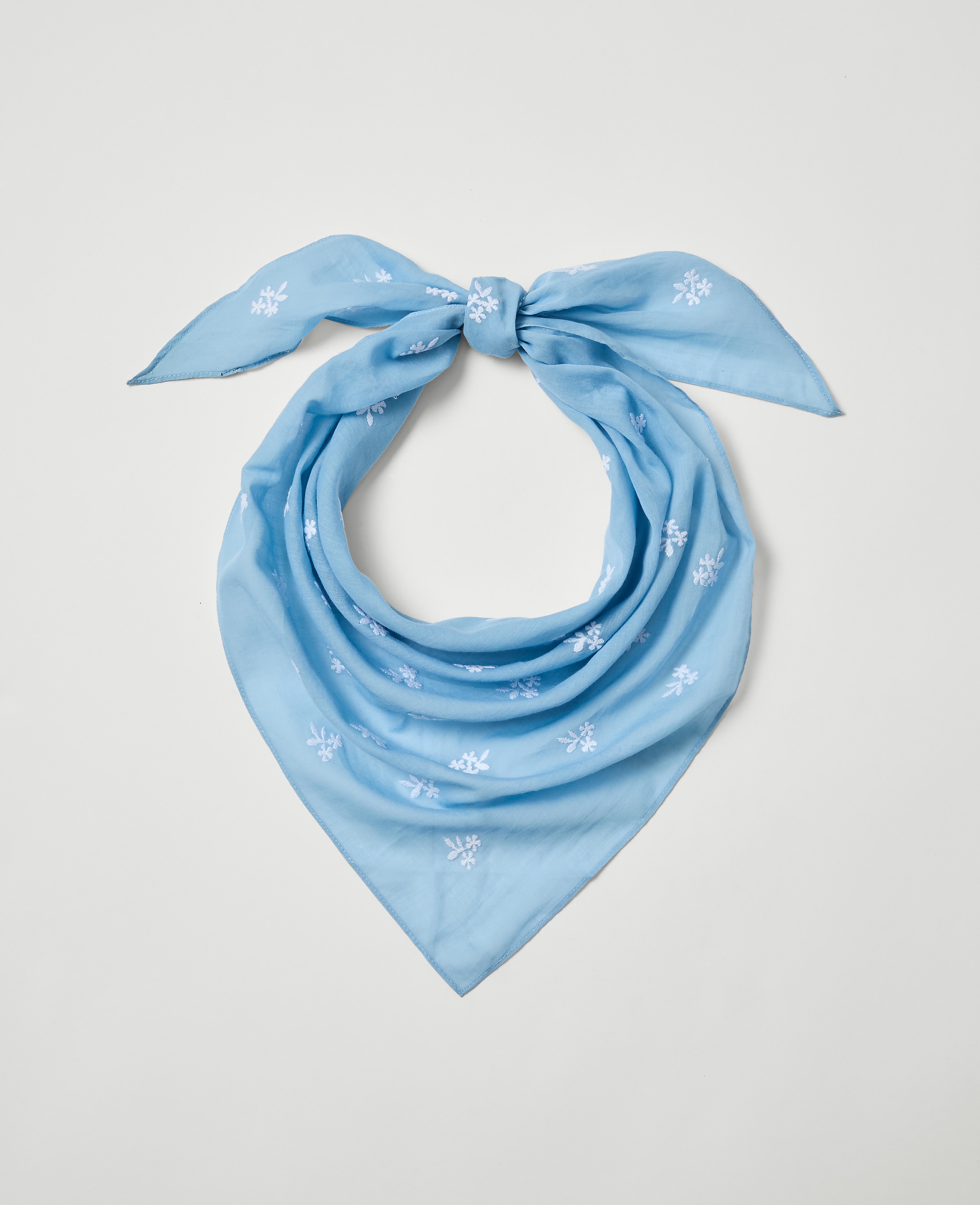 Weekend Embroidered Scarf