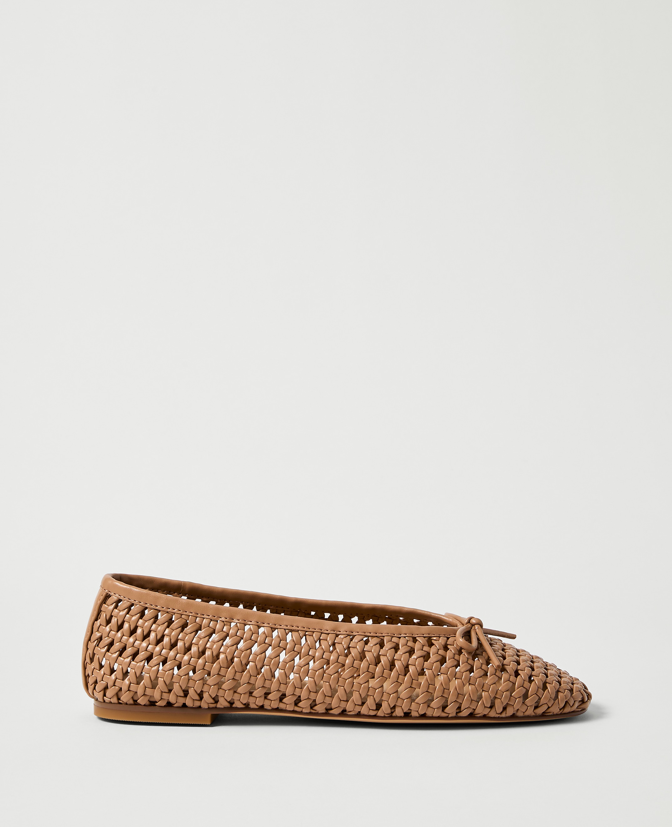 Weekend Woven Bow Ballet Flat