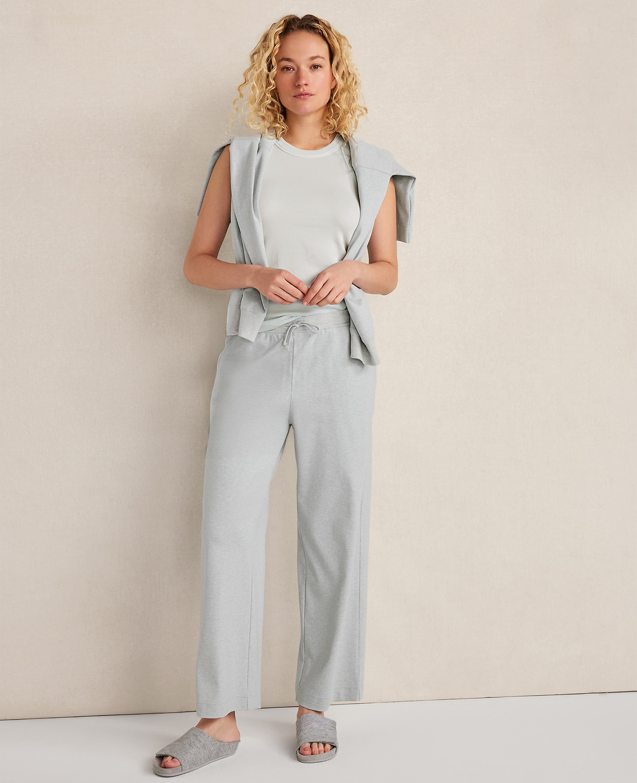 Haven Well Within Botanical-Dyed Organic Cotton Interlock Pants - thumbnail 3