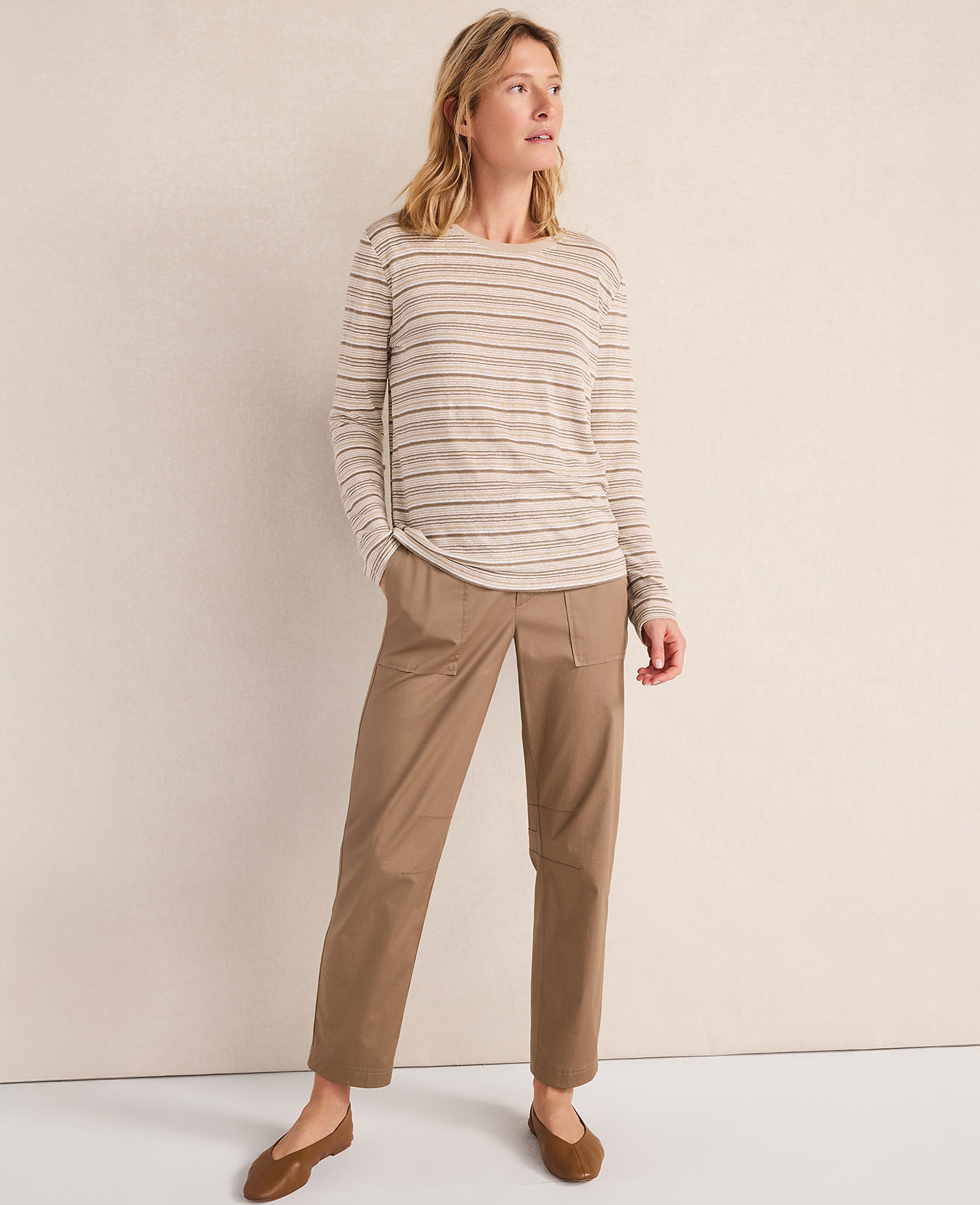 Haven Well Within Linen Jersey Crewneck Tee - thumbnail 4