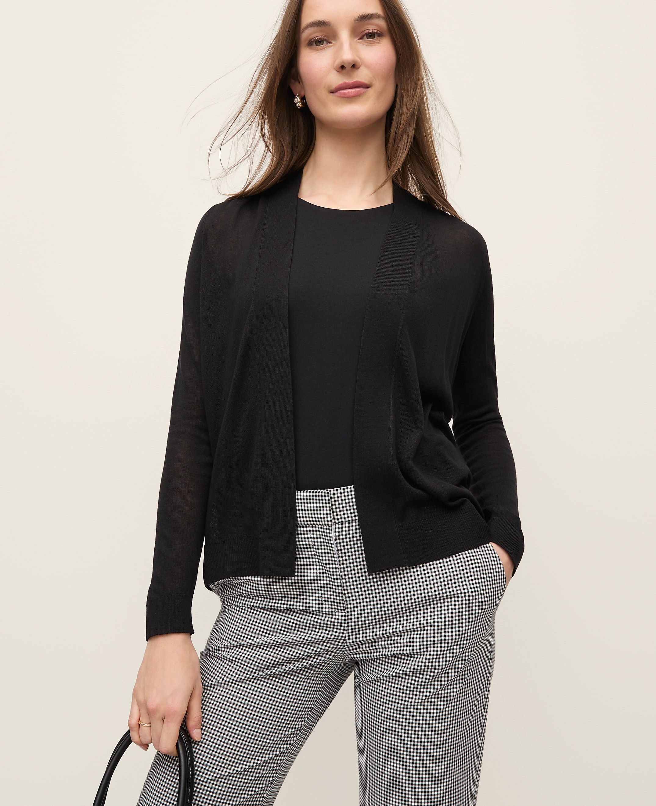 Essential Open Cardigan