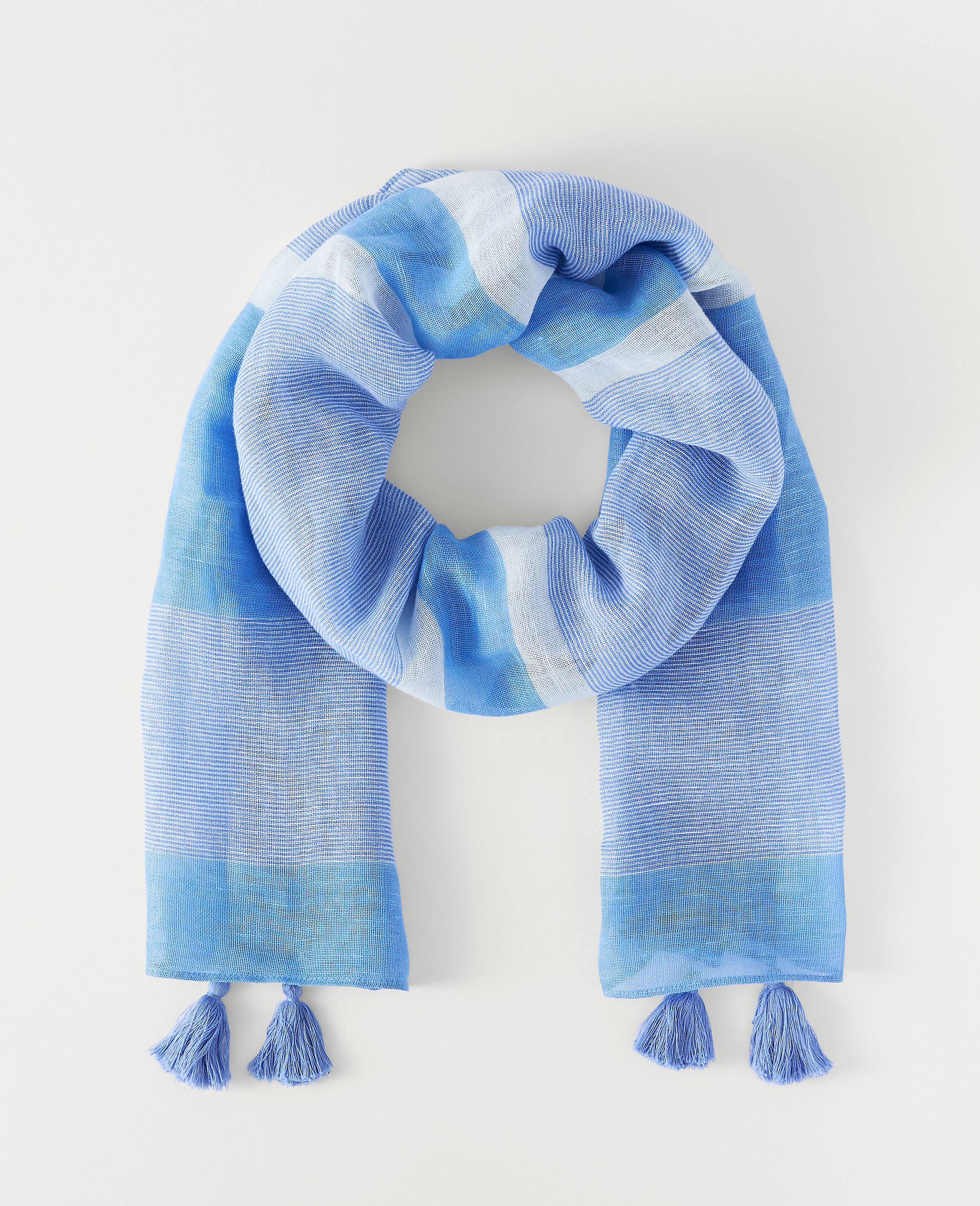 Weekend Striped Scarf
