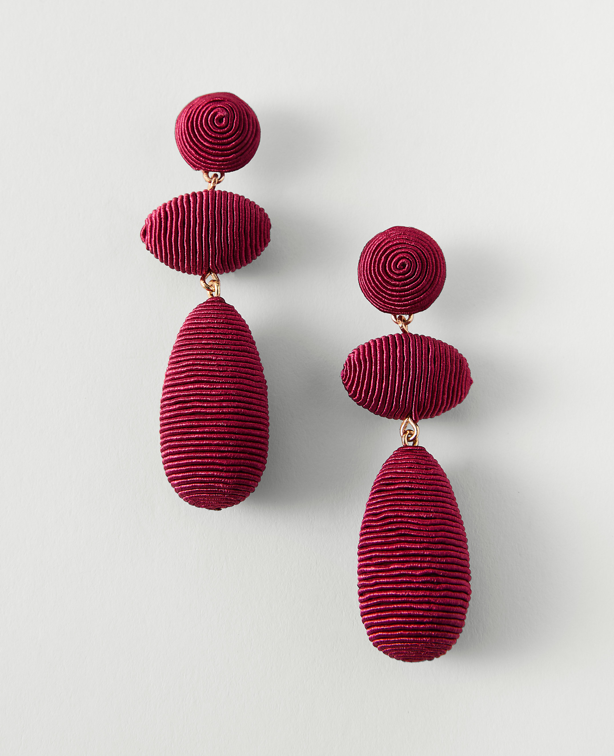 Threaded Drop Earrings