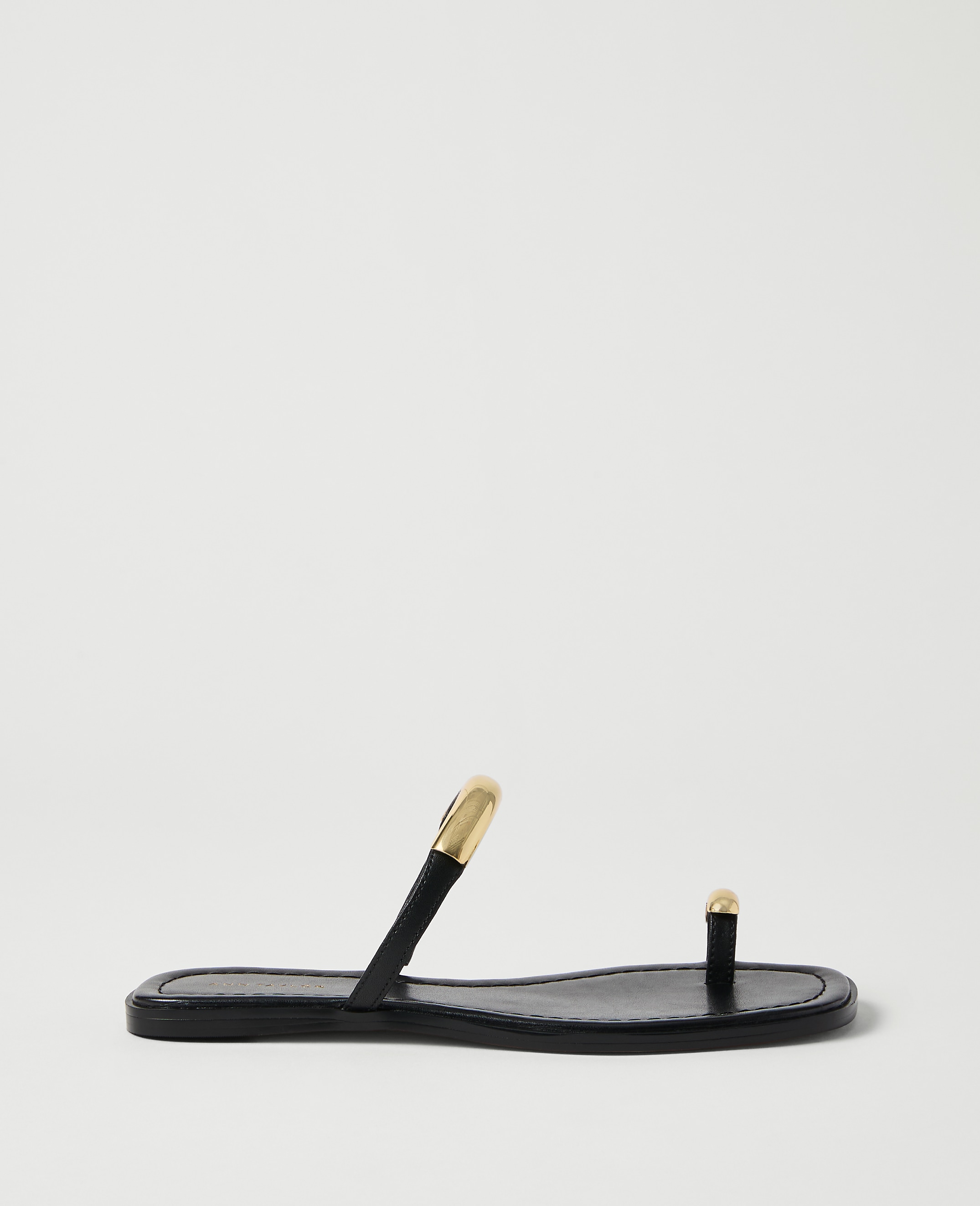 Leather Embellished Sandal