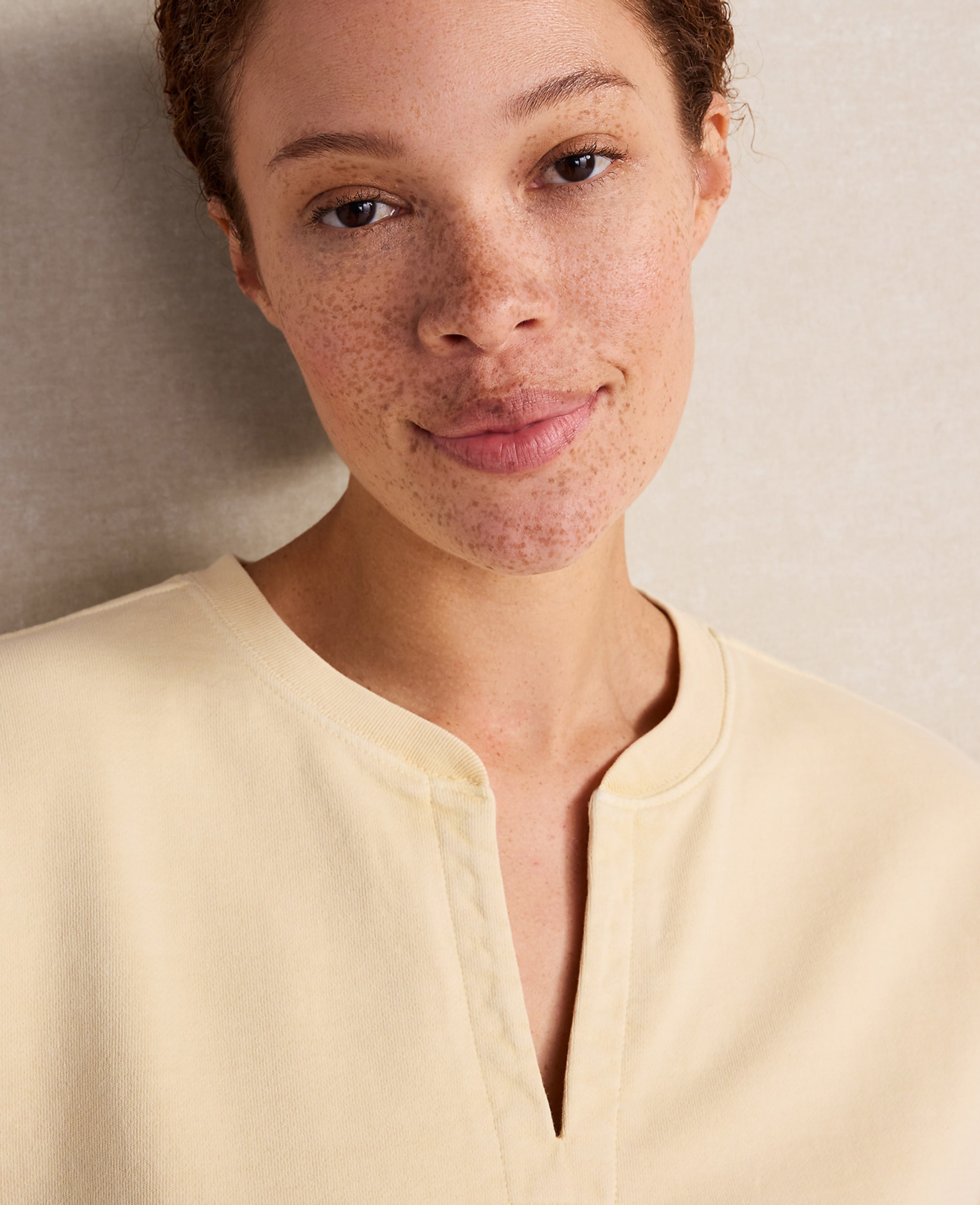 Haven Well Within Garment-Dyed Organic Cotton Terry Tee - thumbnail 4
