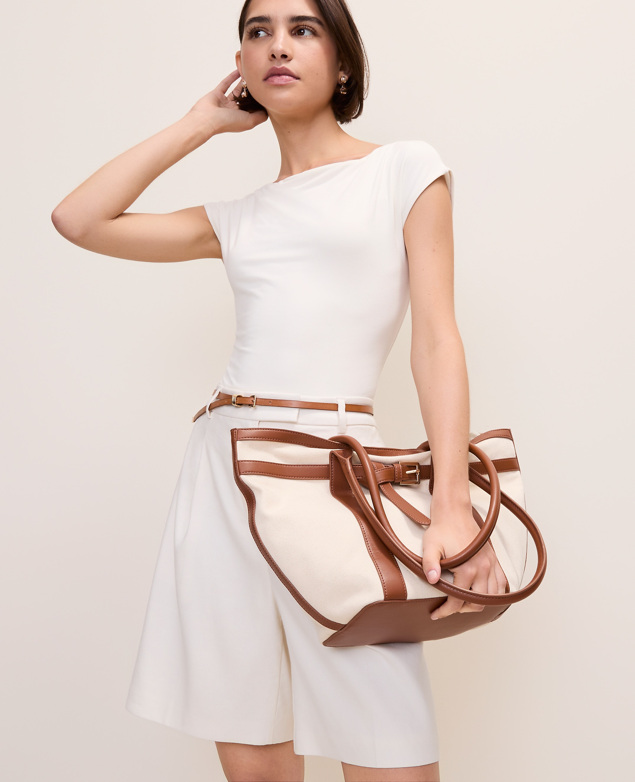 Petite Boatneck Top
