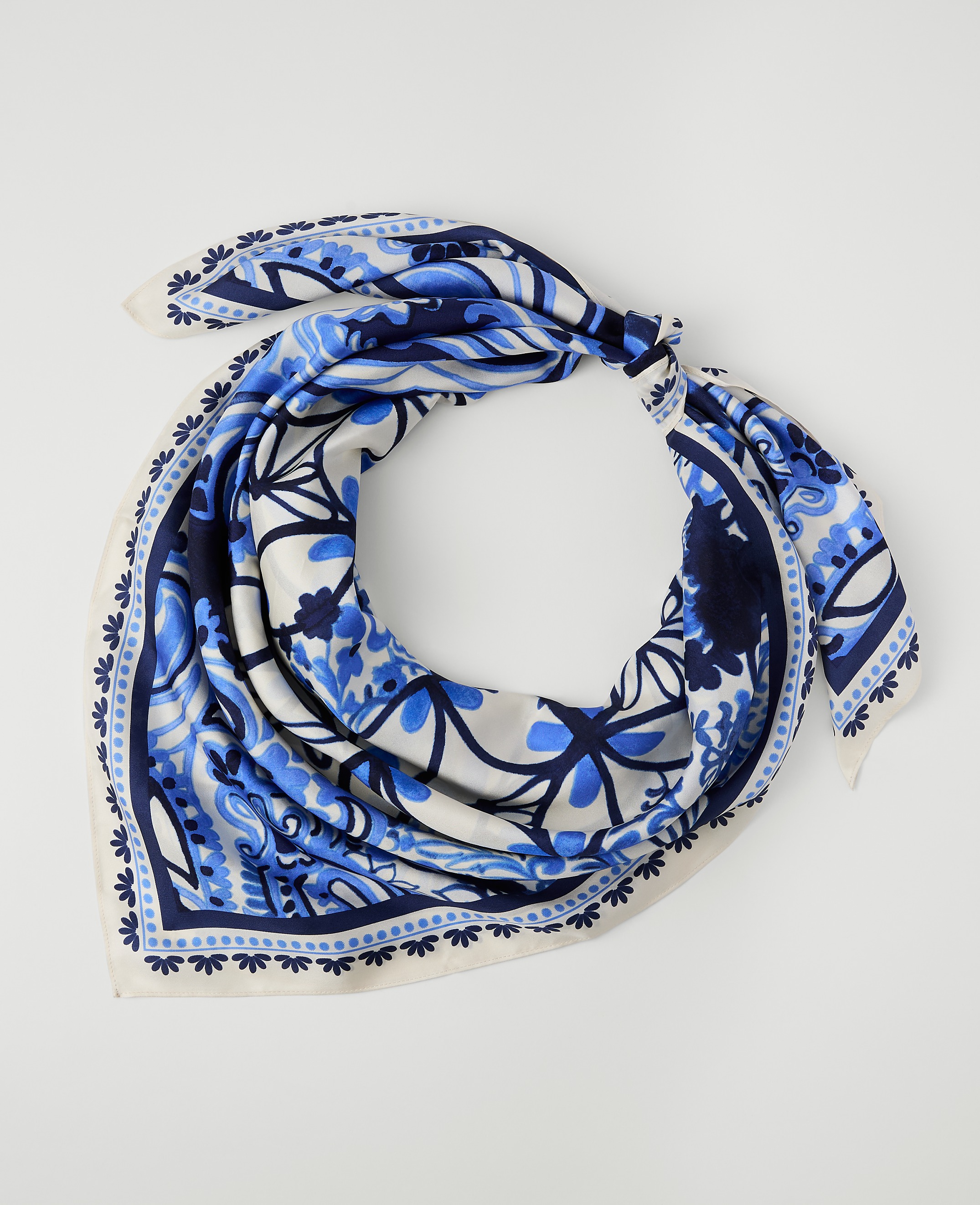 Paisley Silk Scarf