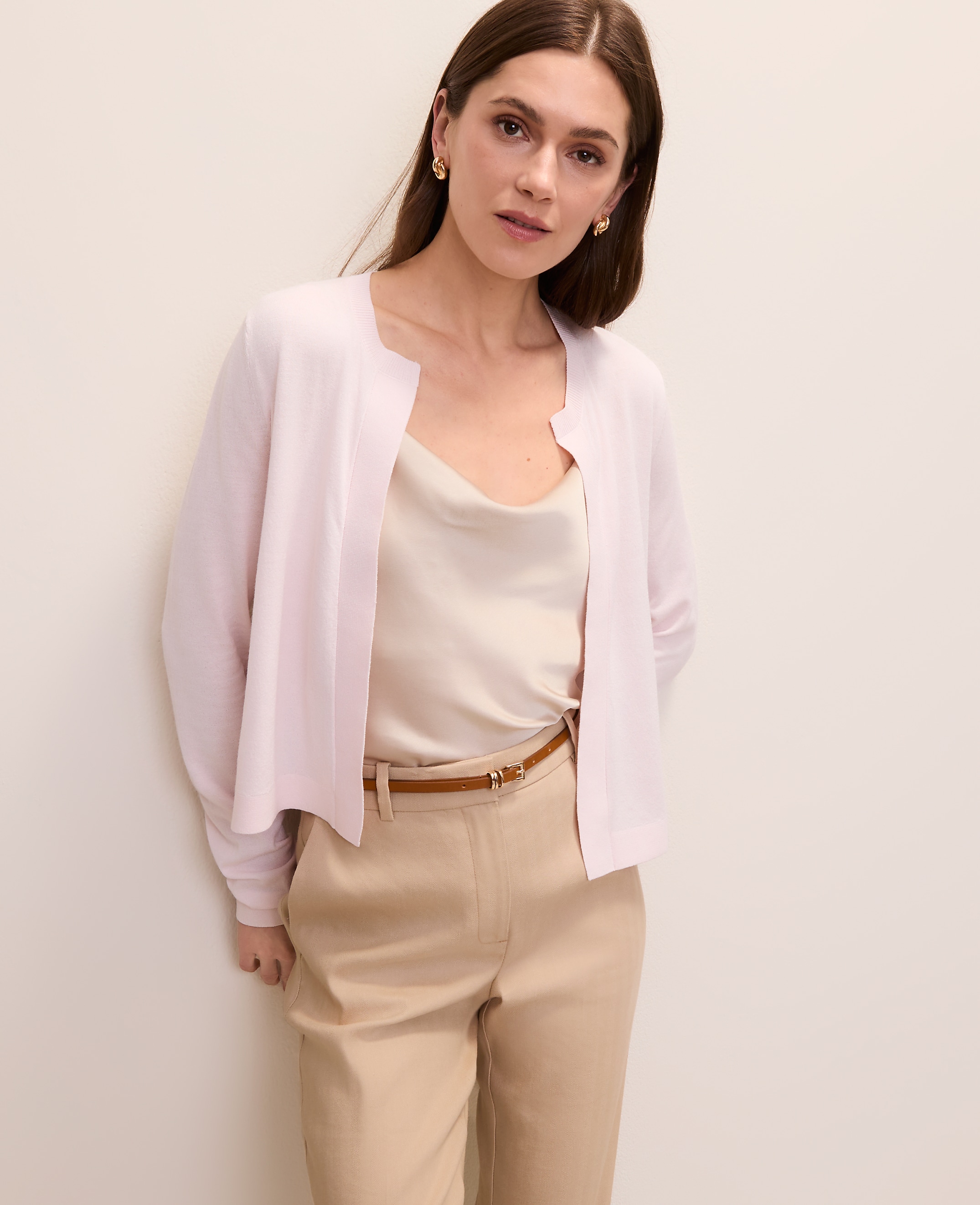 Open Crop Cardigan