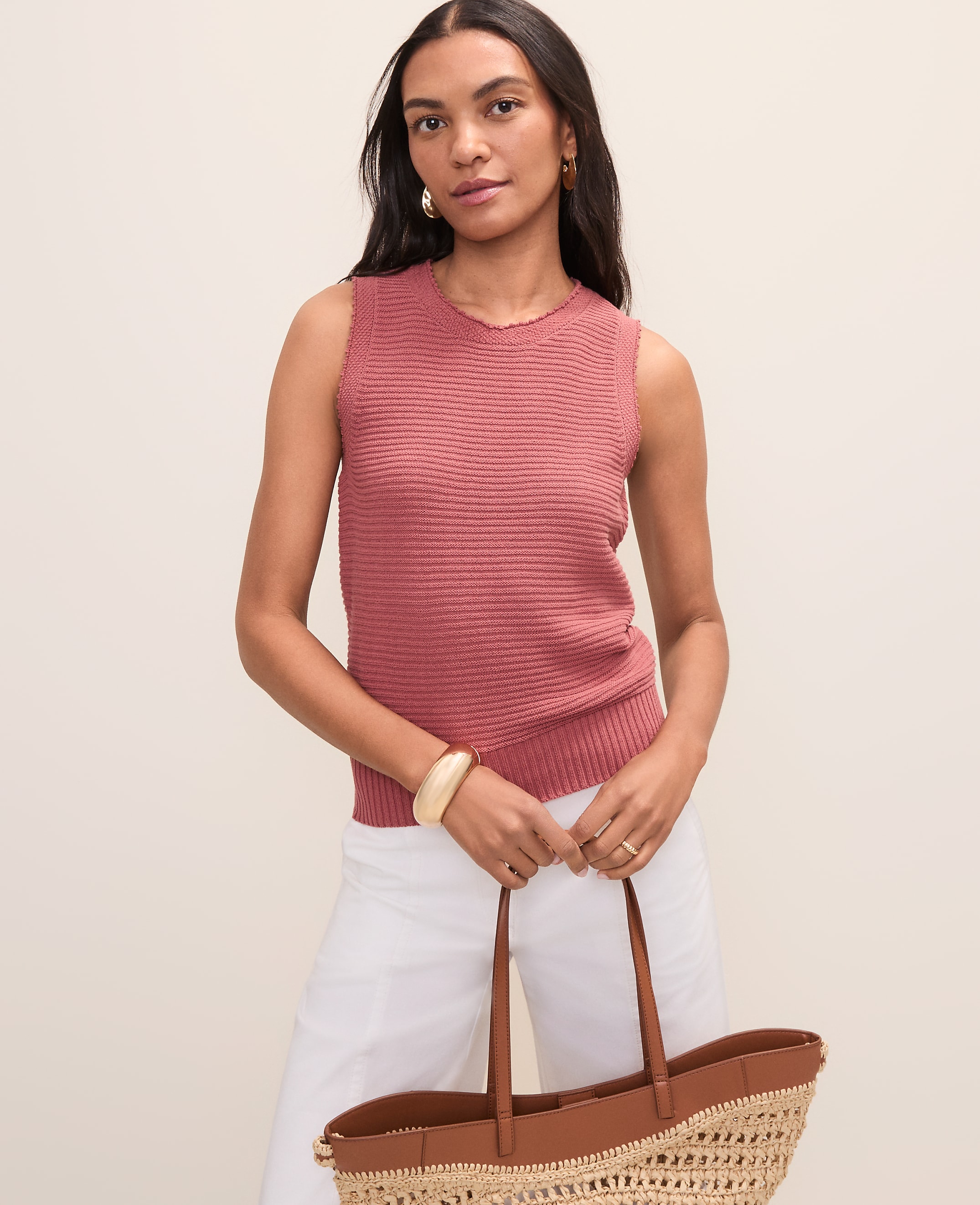 Weekend Crew Neck Sweater Shell