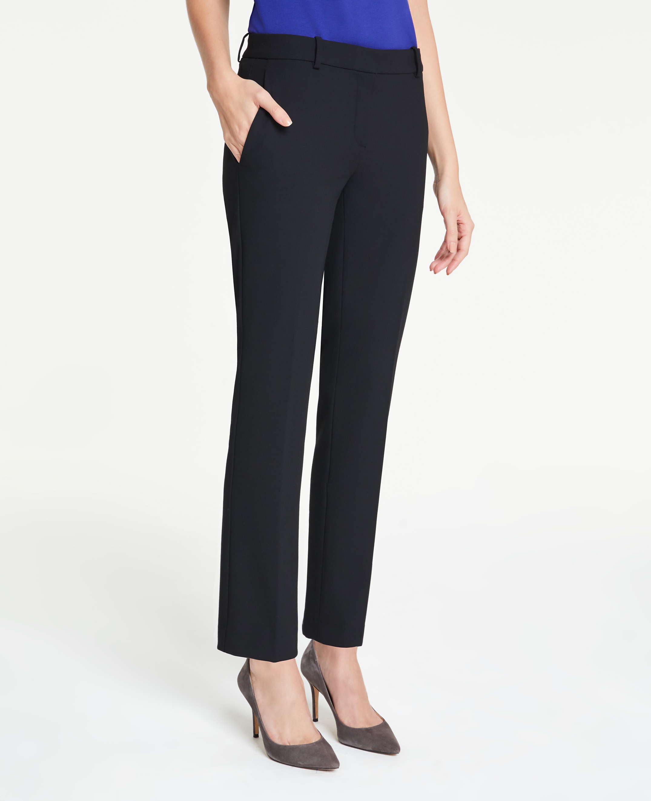 The Tall Ankle Pant In Bi-Stretch &mdash; Curvy Fit