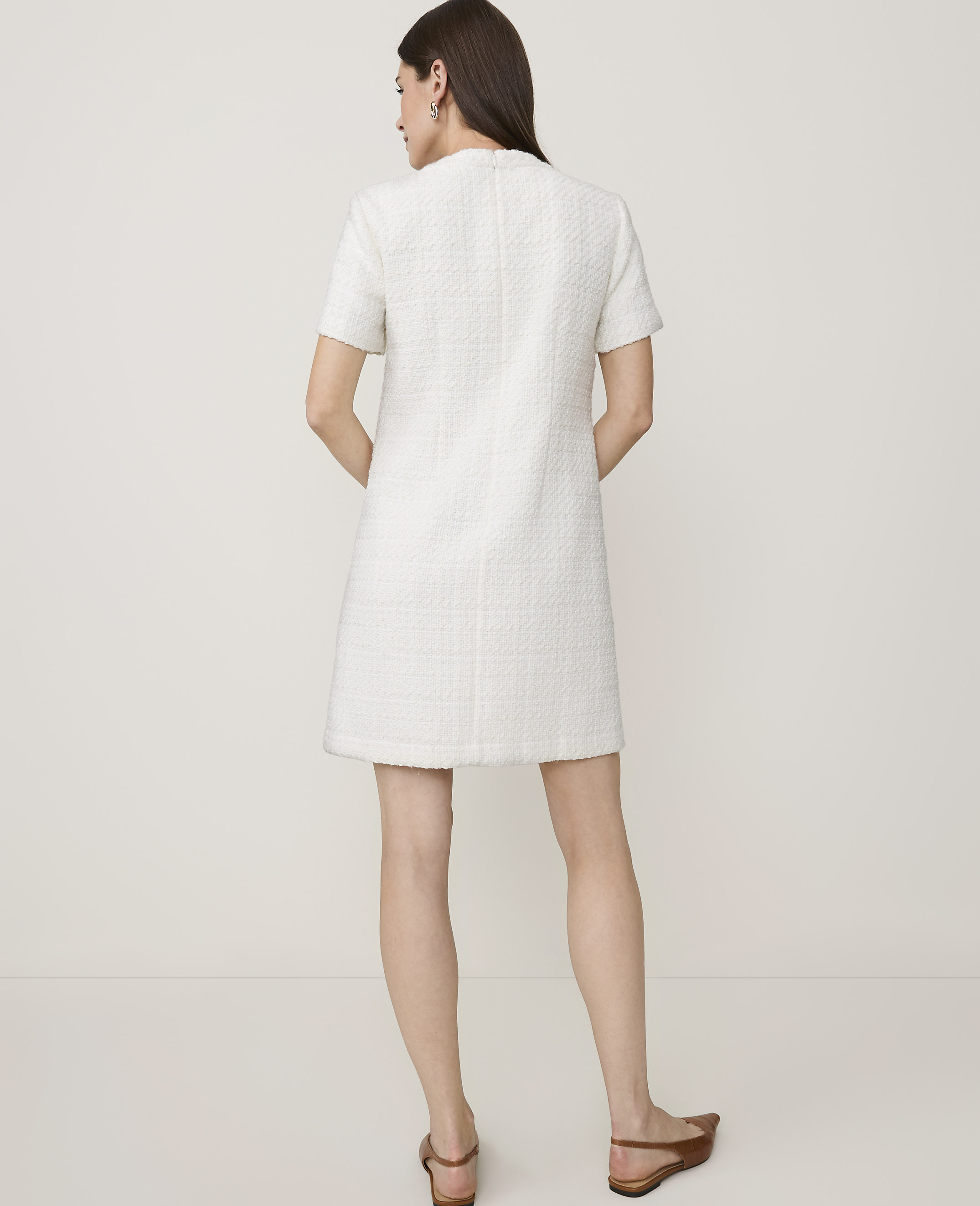 Shift Dress in Tweed - thumbnail 3