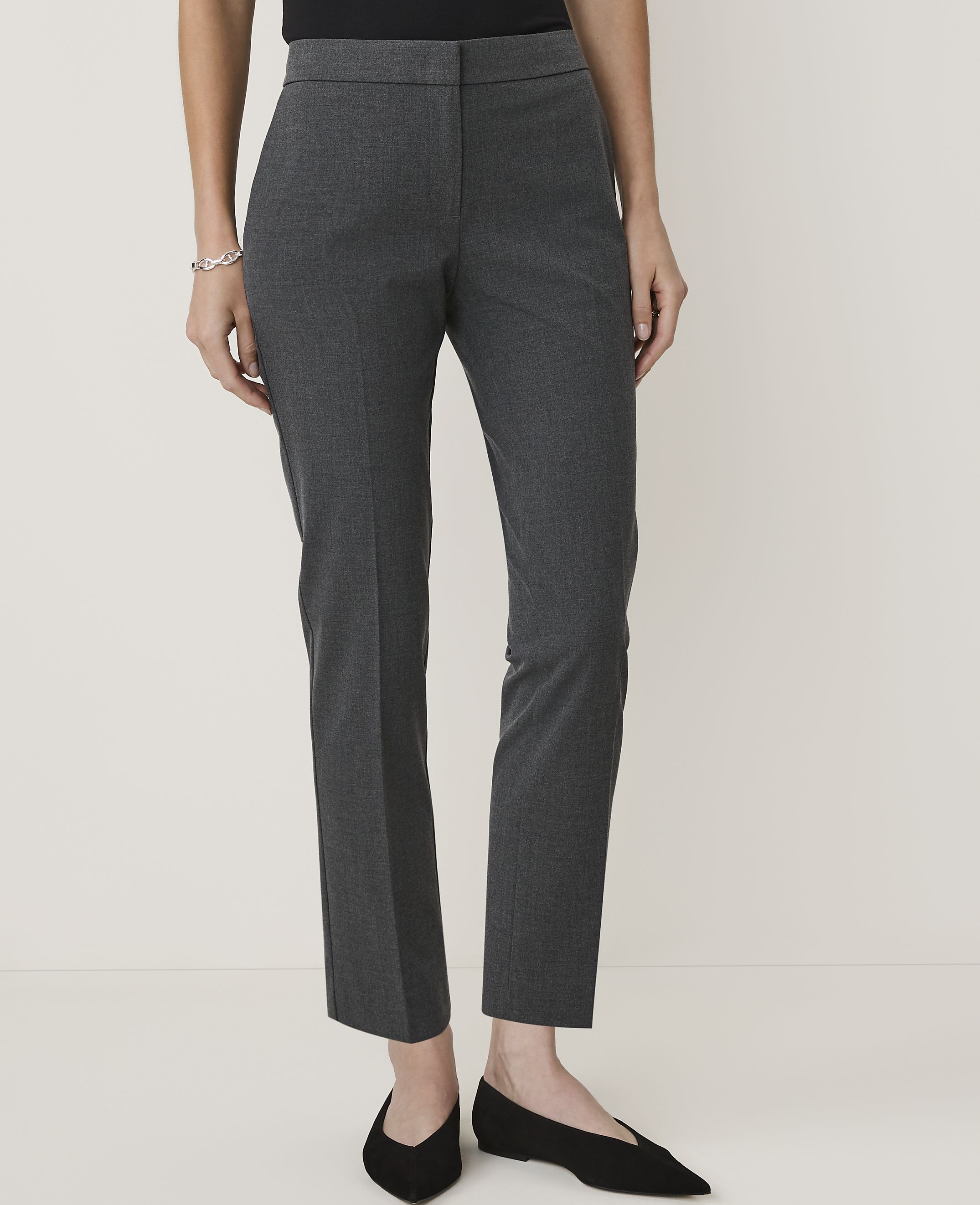 The Petite Ankle Pant in Seasonless Stretch - Curvy Fit