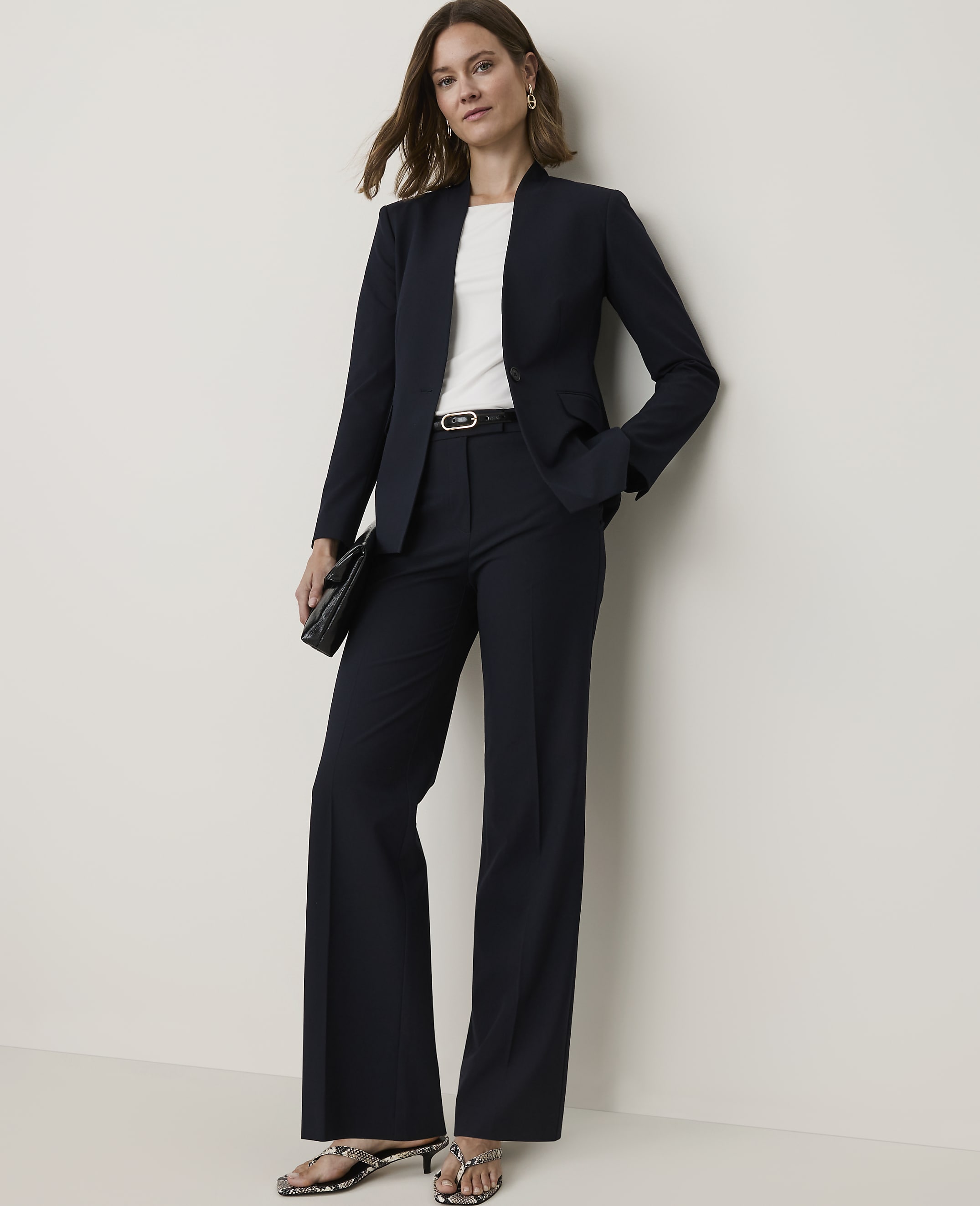 The Petite Trouser in Seasonless Stretch