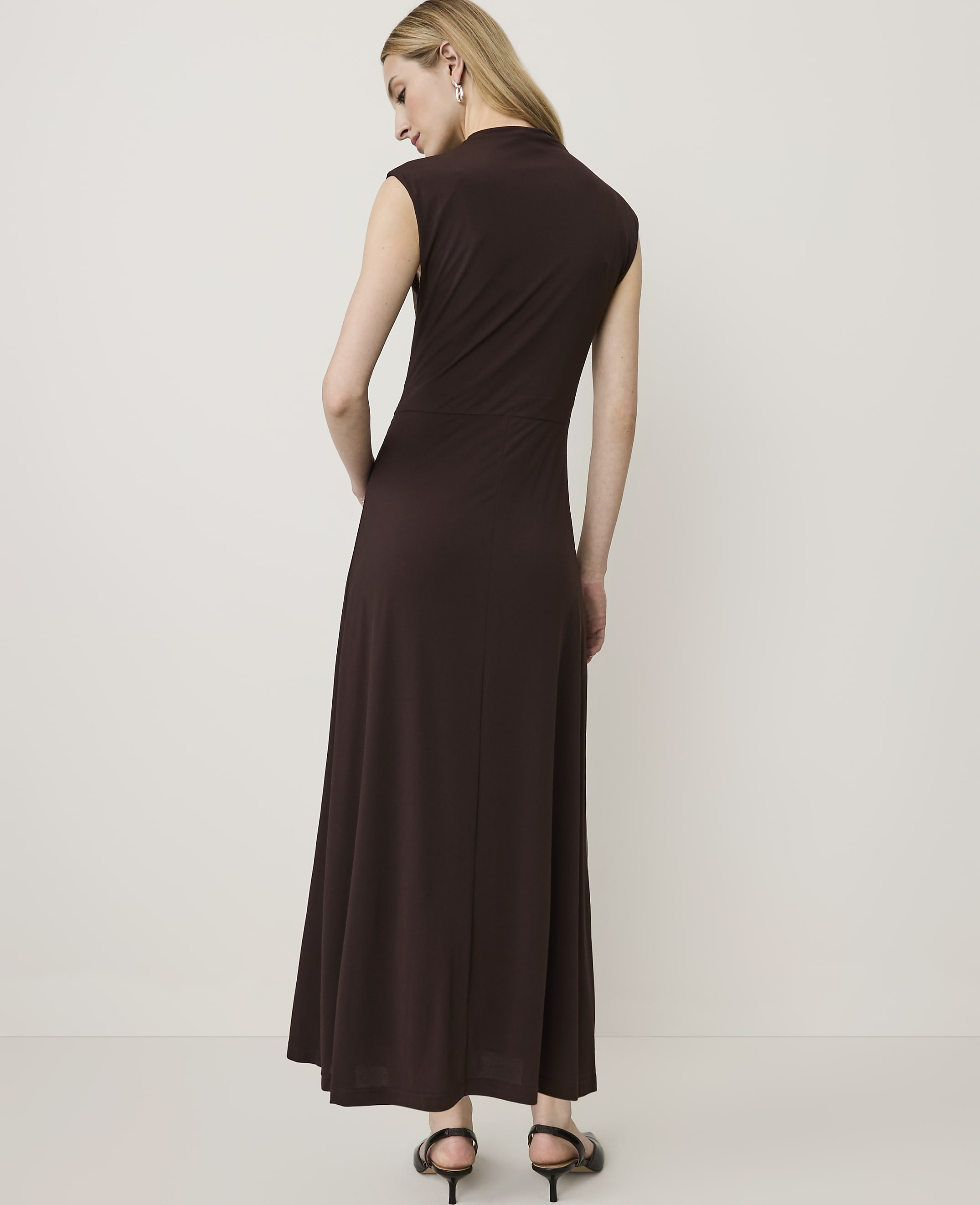 Mock Neck Midi Dress - thumbnail 3