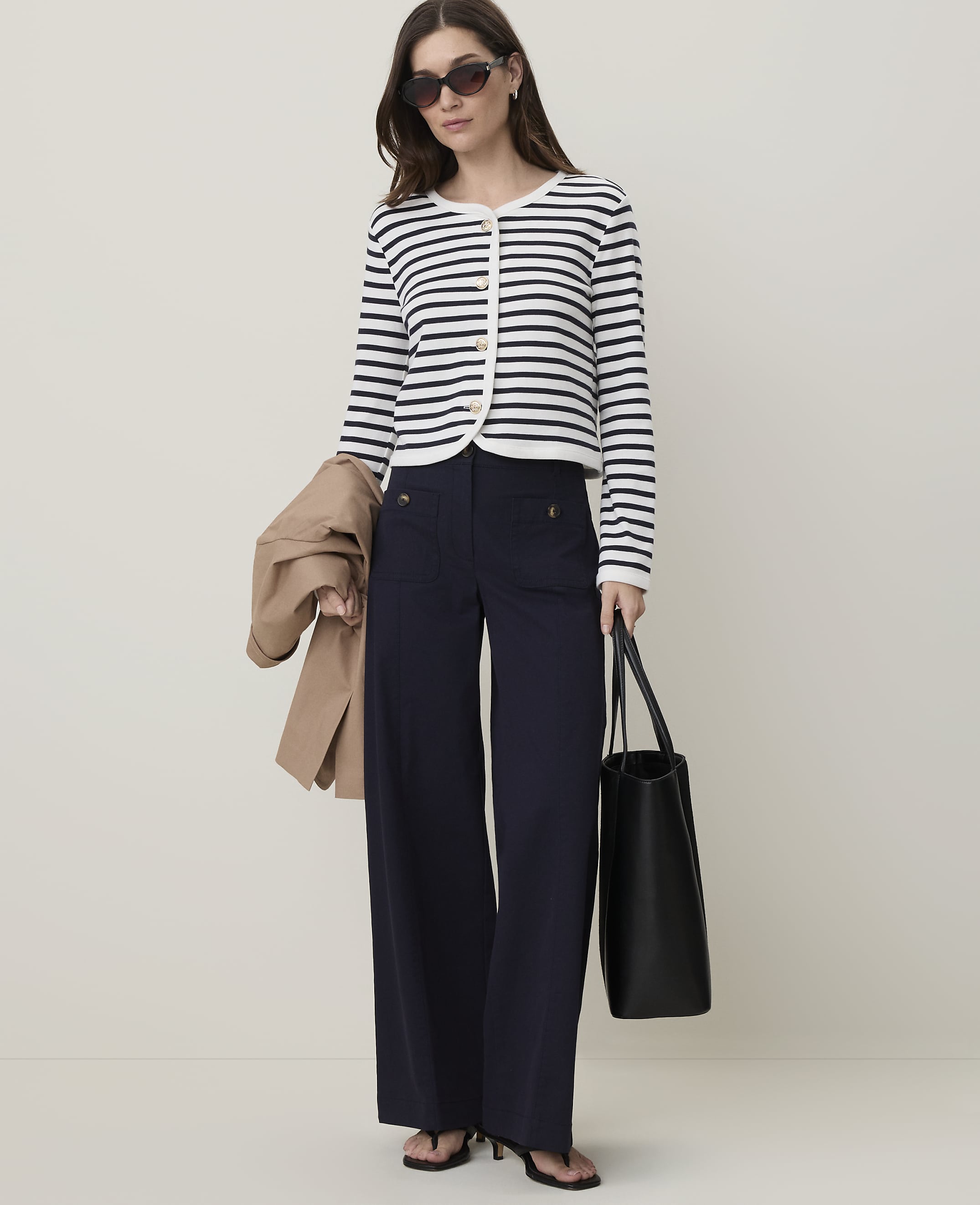 Weekend Striped Knit Jacket - thumbnail 4