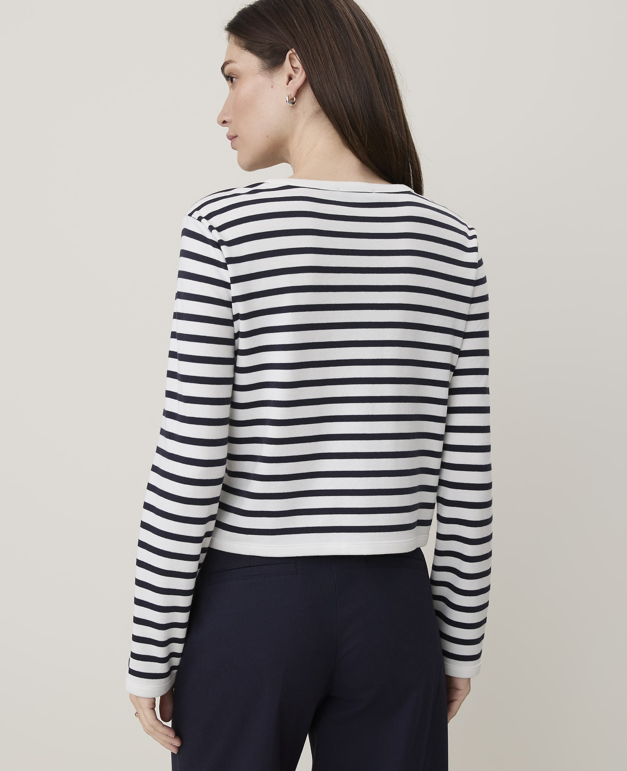 Weekend Striped Knit Jacket - thumbnail 3