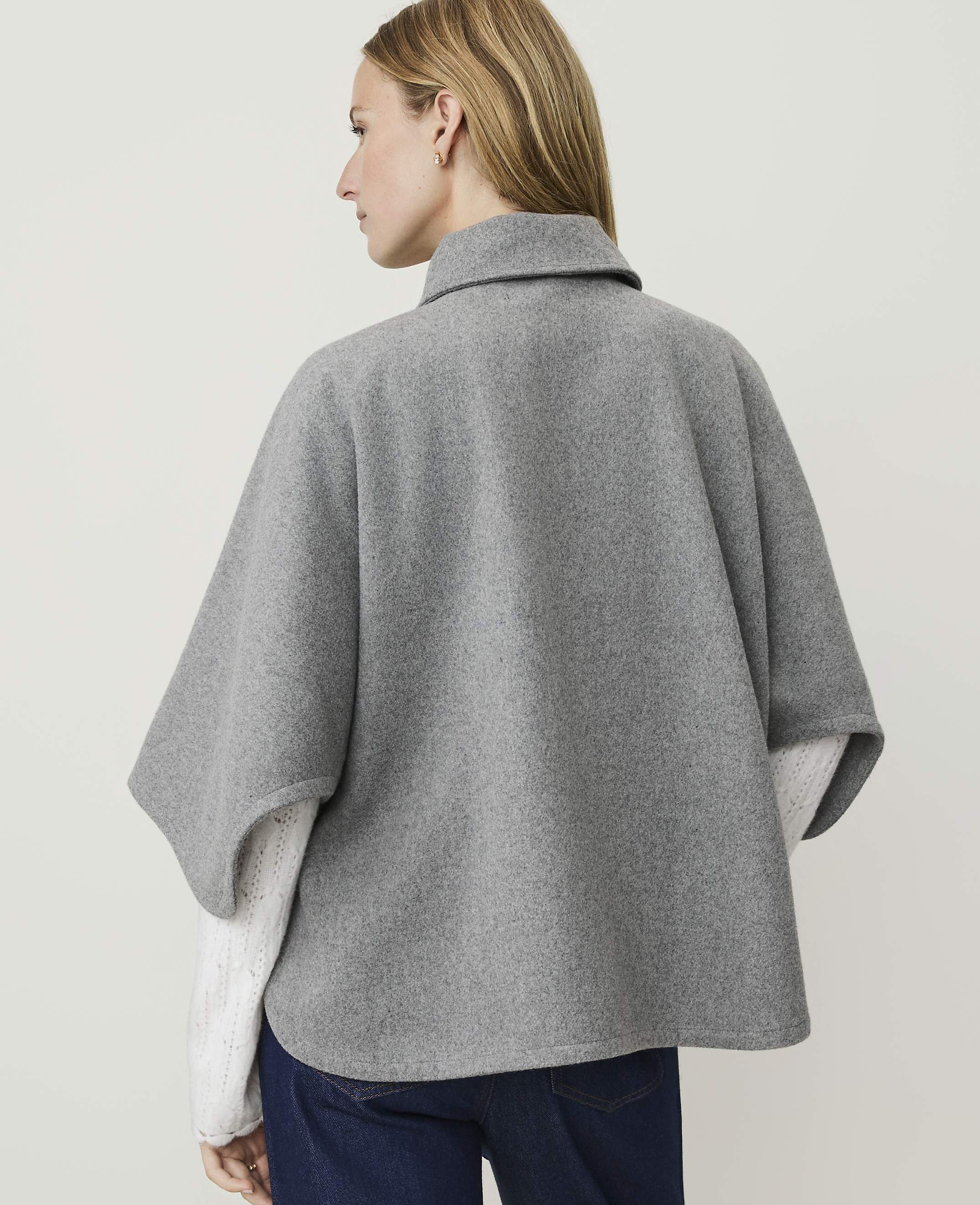 Collared Poncho - thumbnail 4