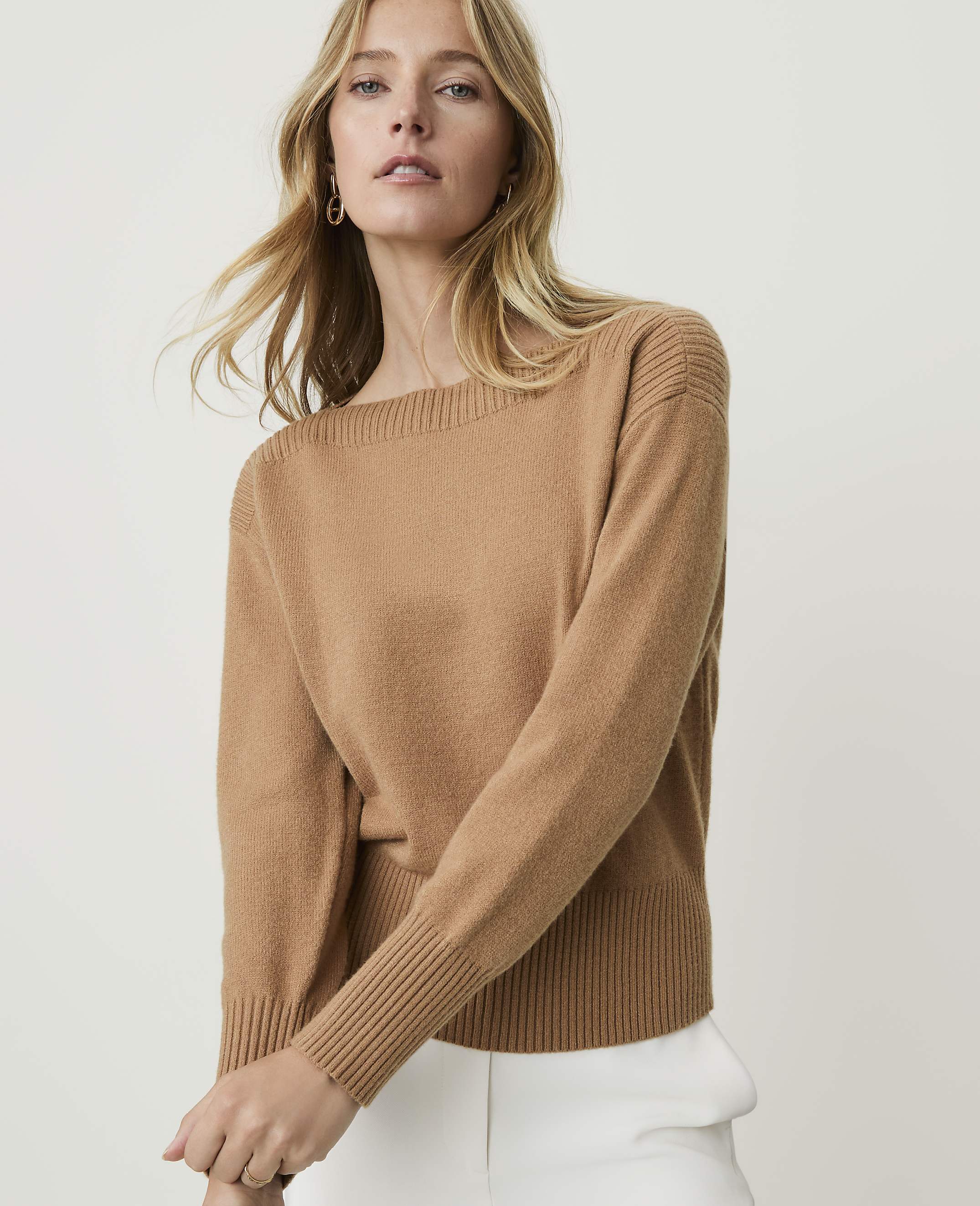 Petite Boatneck Sweater