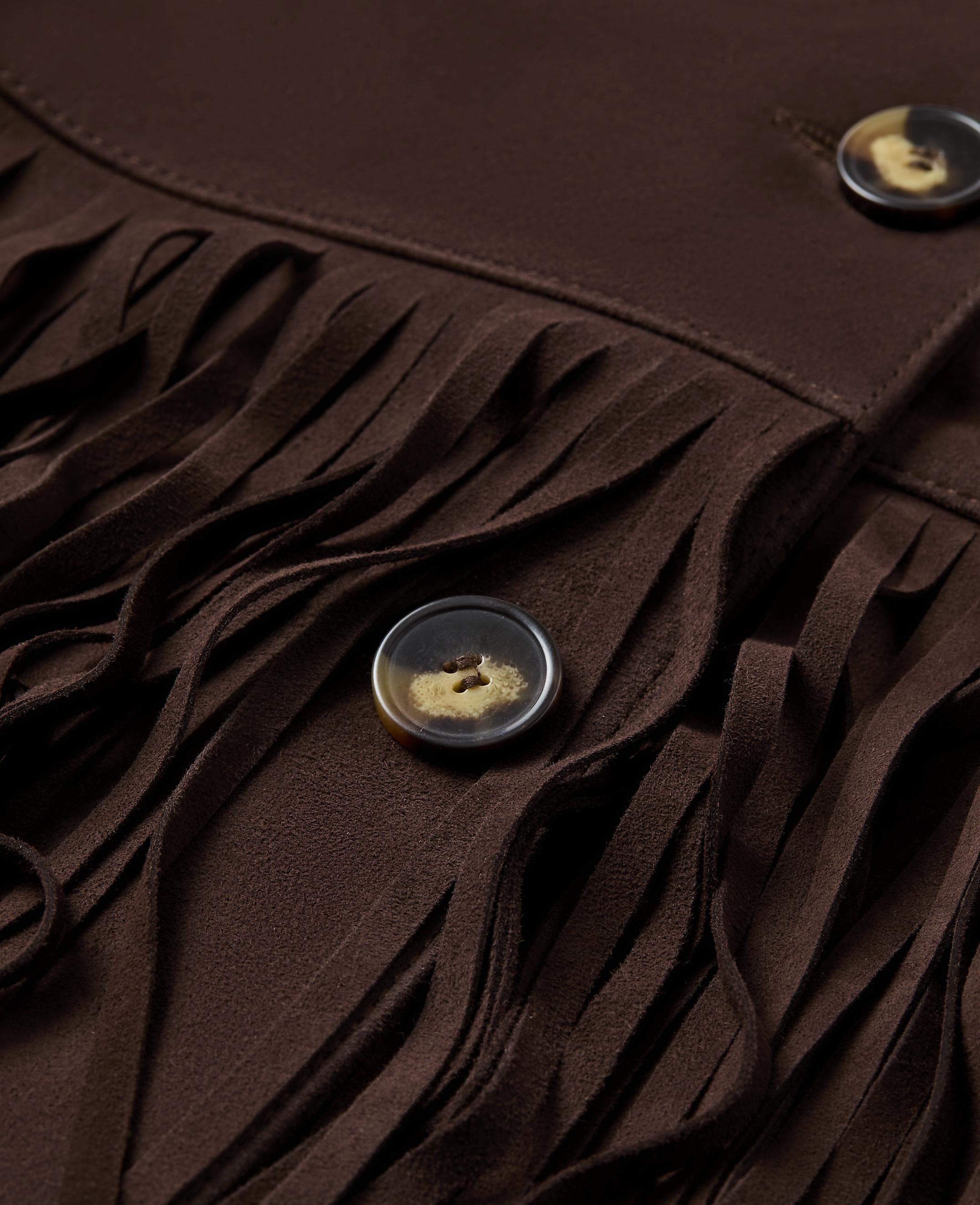 Fringe Jacket in Genuine Suede - thumbnail 5