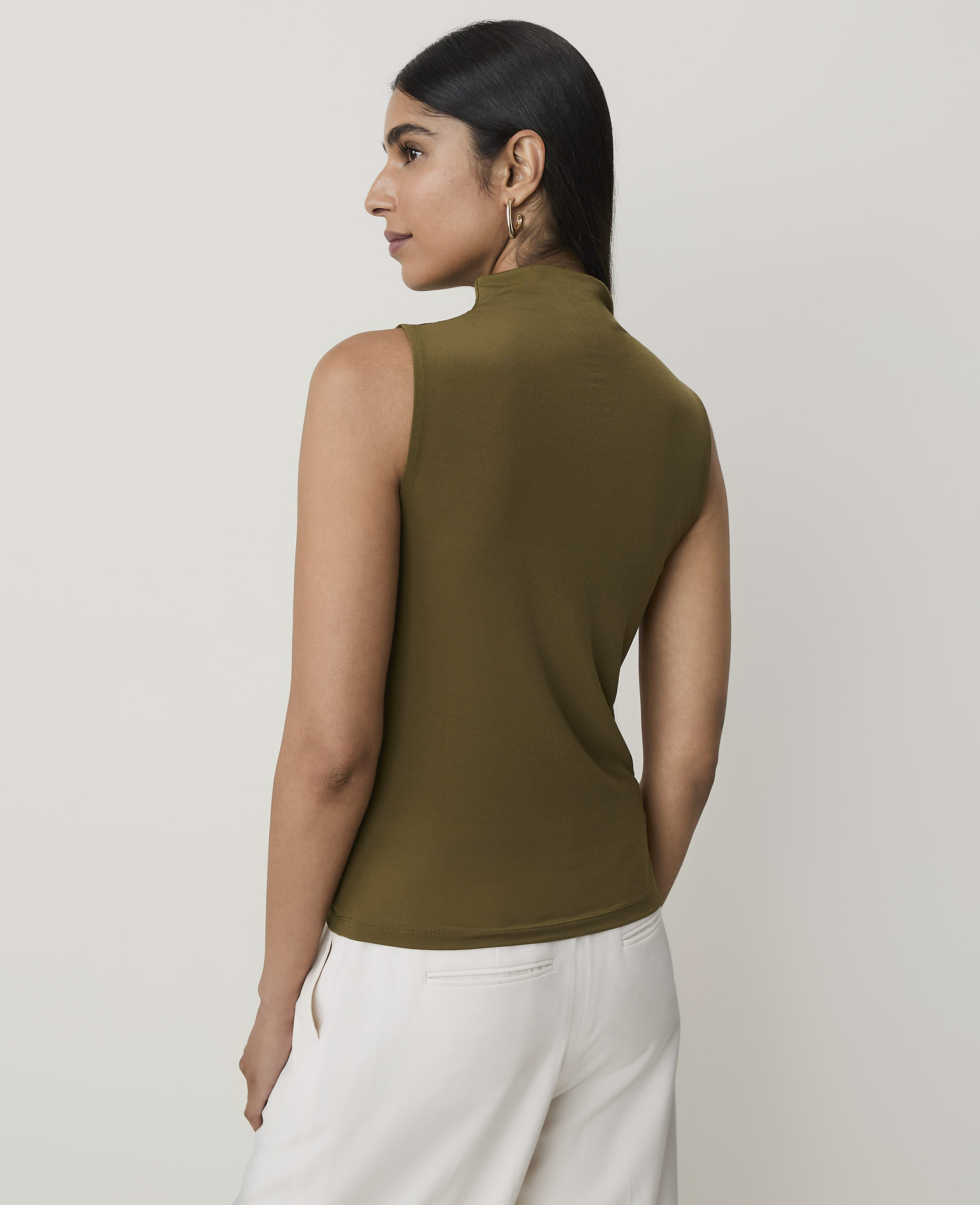 Mock Neck Tank Top - thumbnail 3