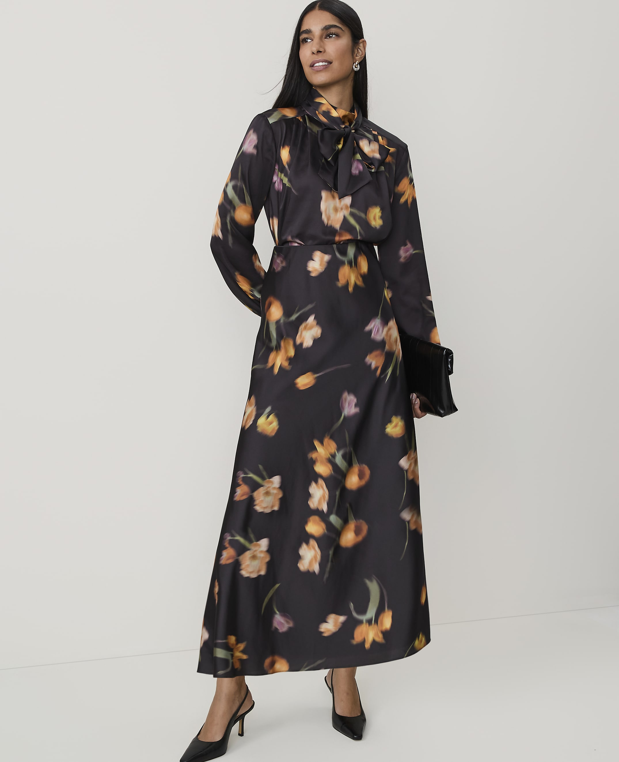 Floral Bow Blouse - thumbnail 4