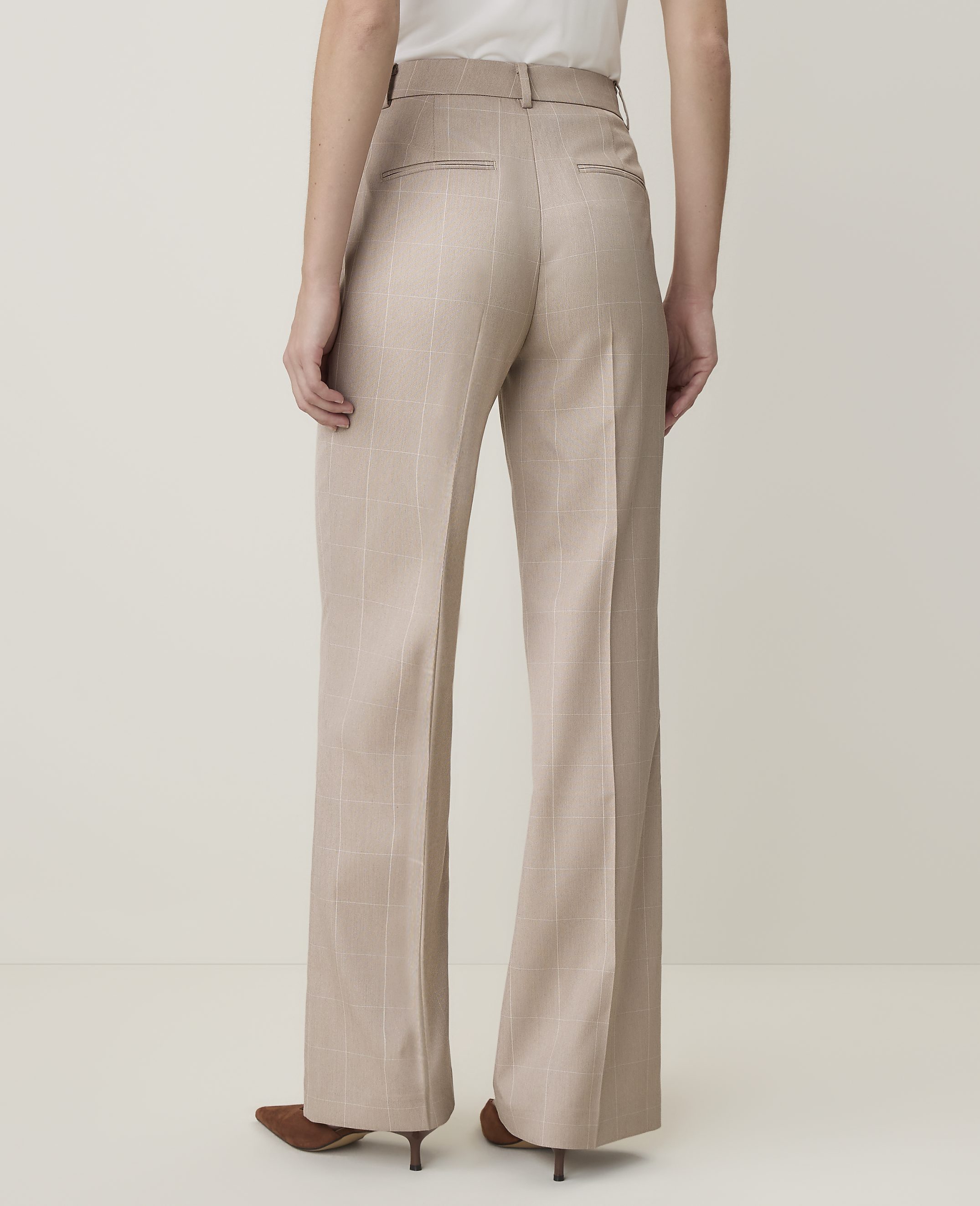 The Windowpane Modern Trouser in Classic Canvas - thumbnail 4
