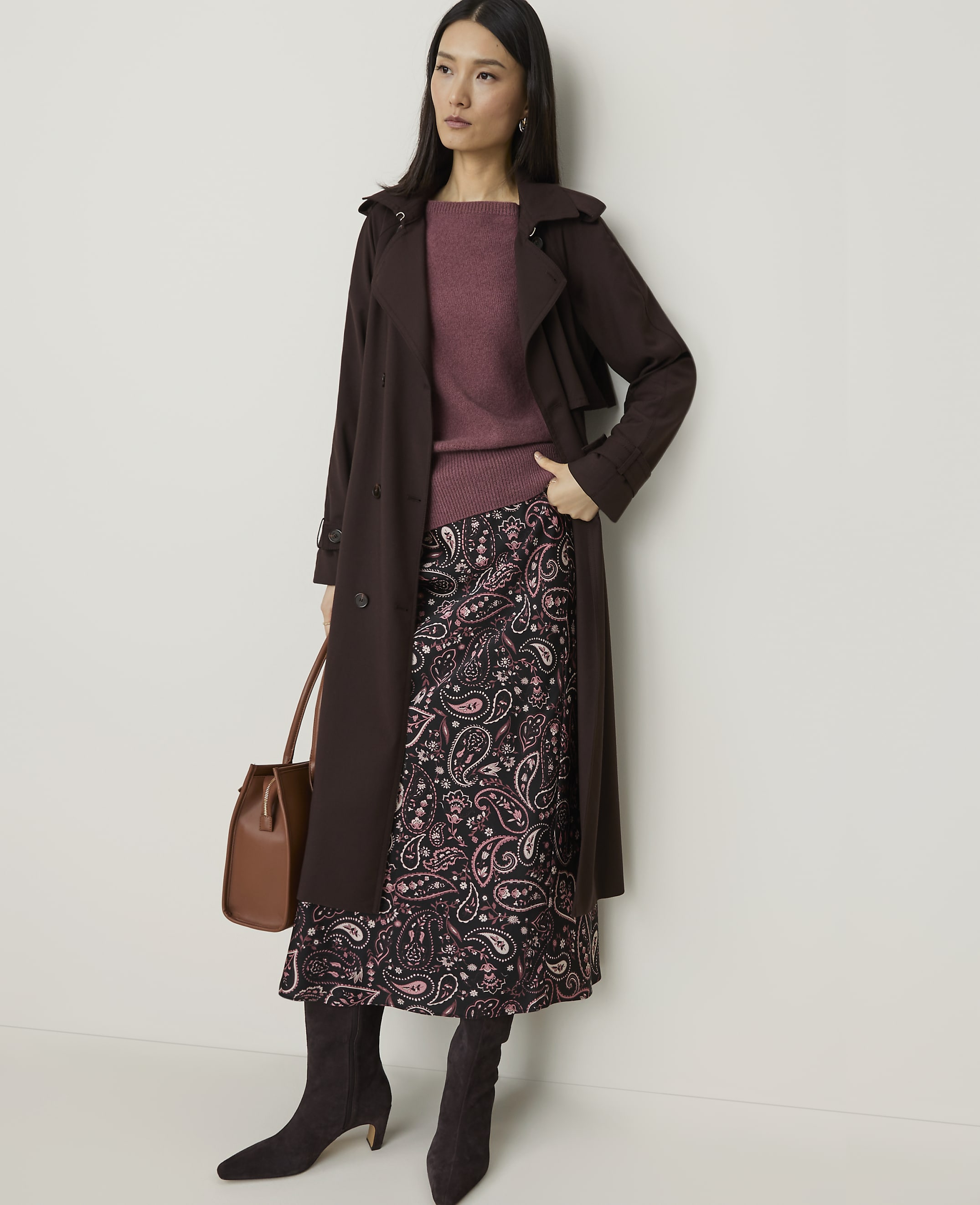 Modern Trench Coat - thumbnail 4