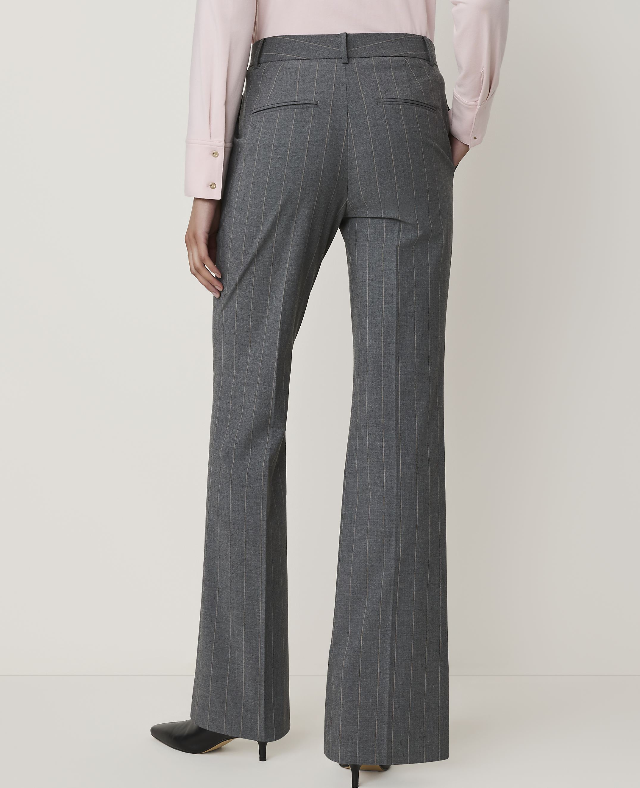 The Pinstripe High Rise Trouser - thumbnail 4