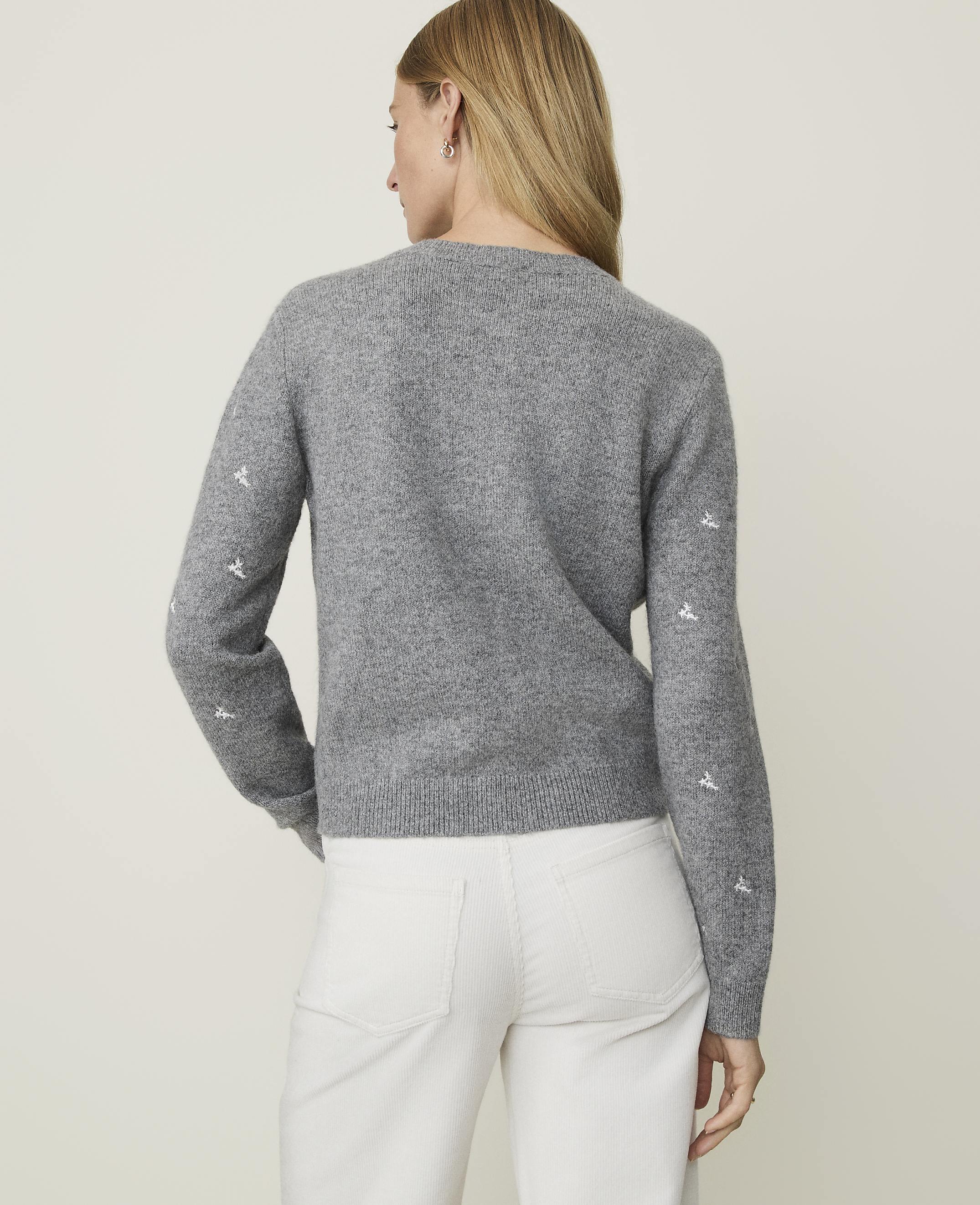 Weekend Floral Embroidered Cardigan - thumbnail 3