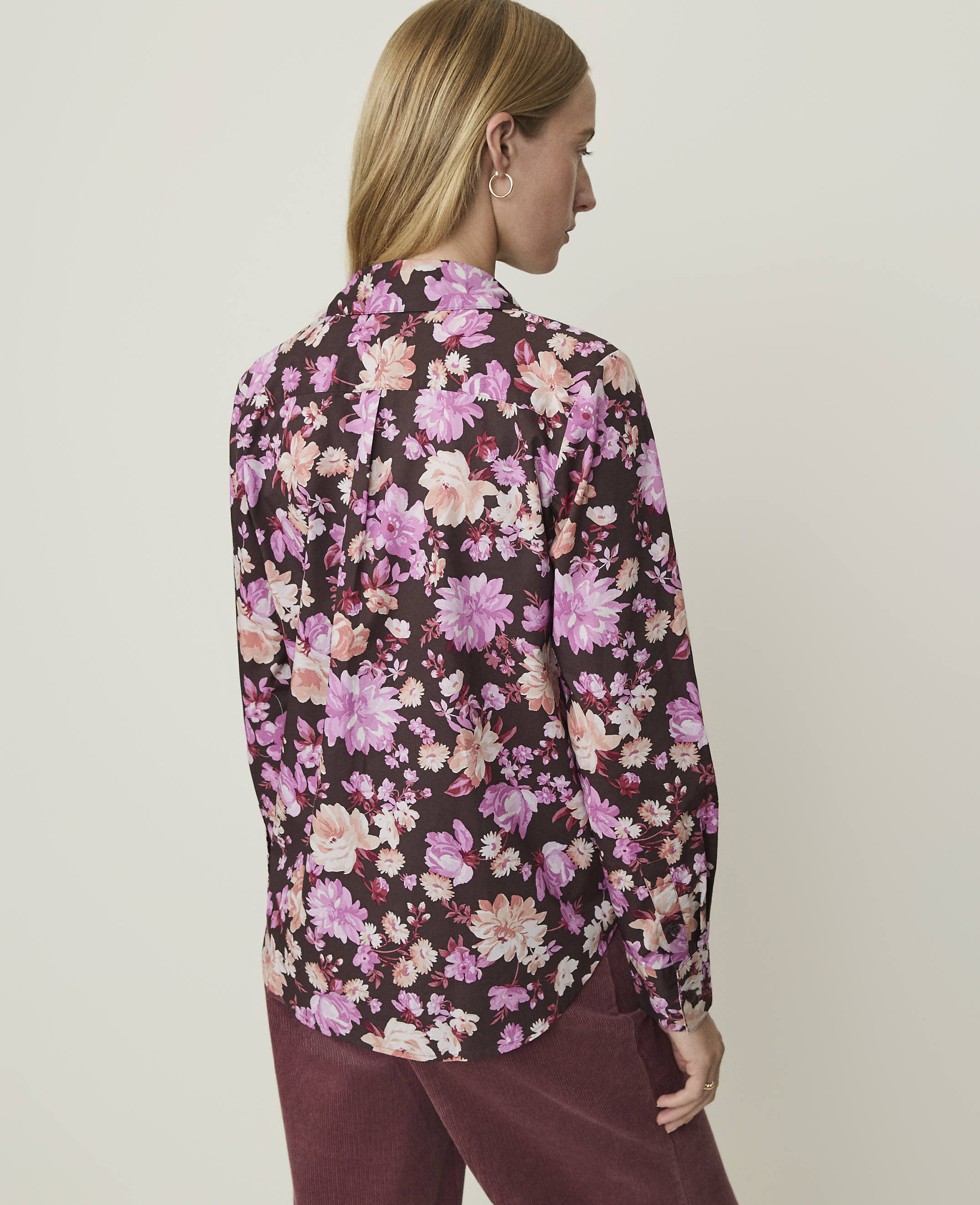 Weekend Floral Relaxed Perfect Shirt - thumbnail 3