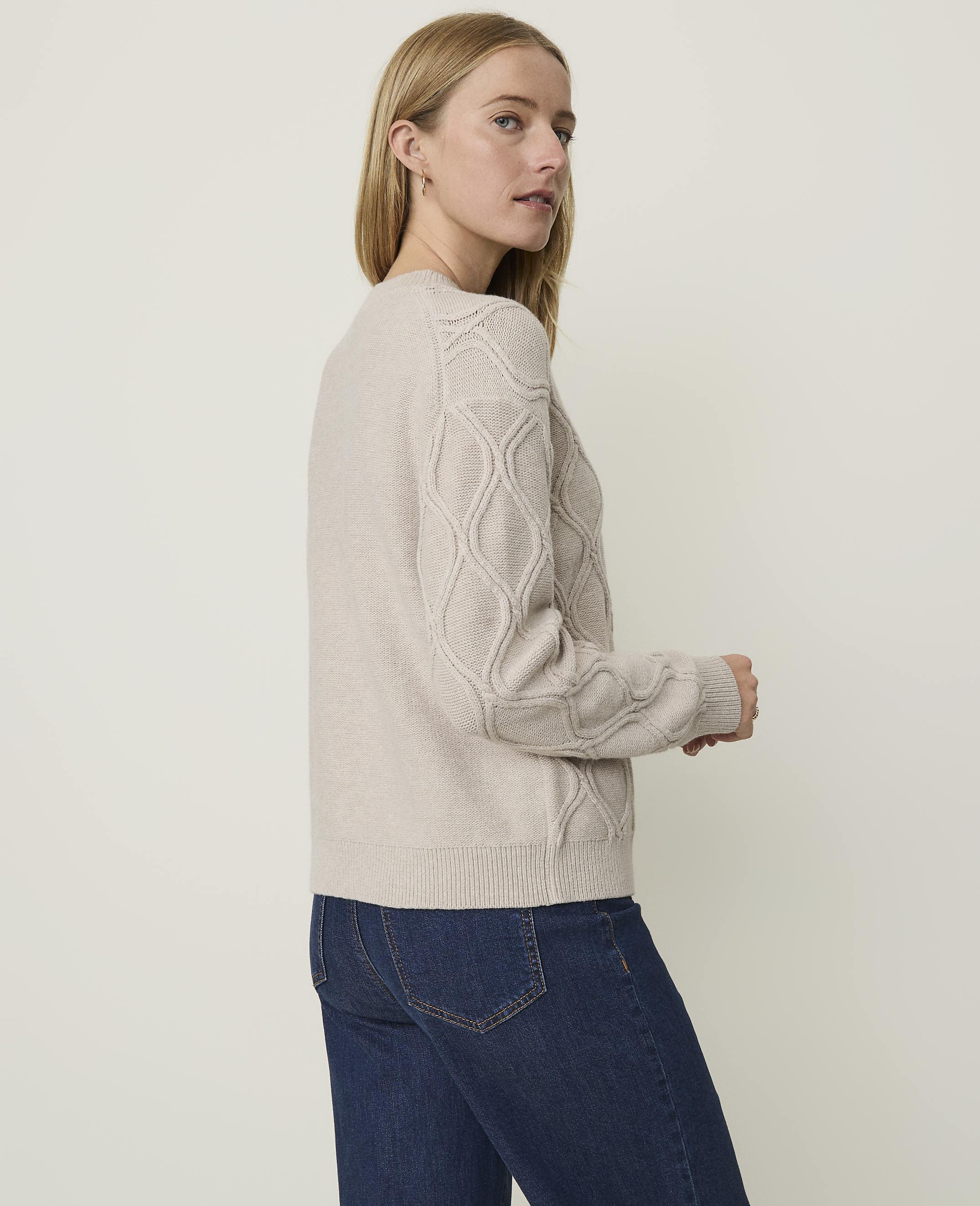 Weekend Cable Sweater - thumbnail 3