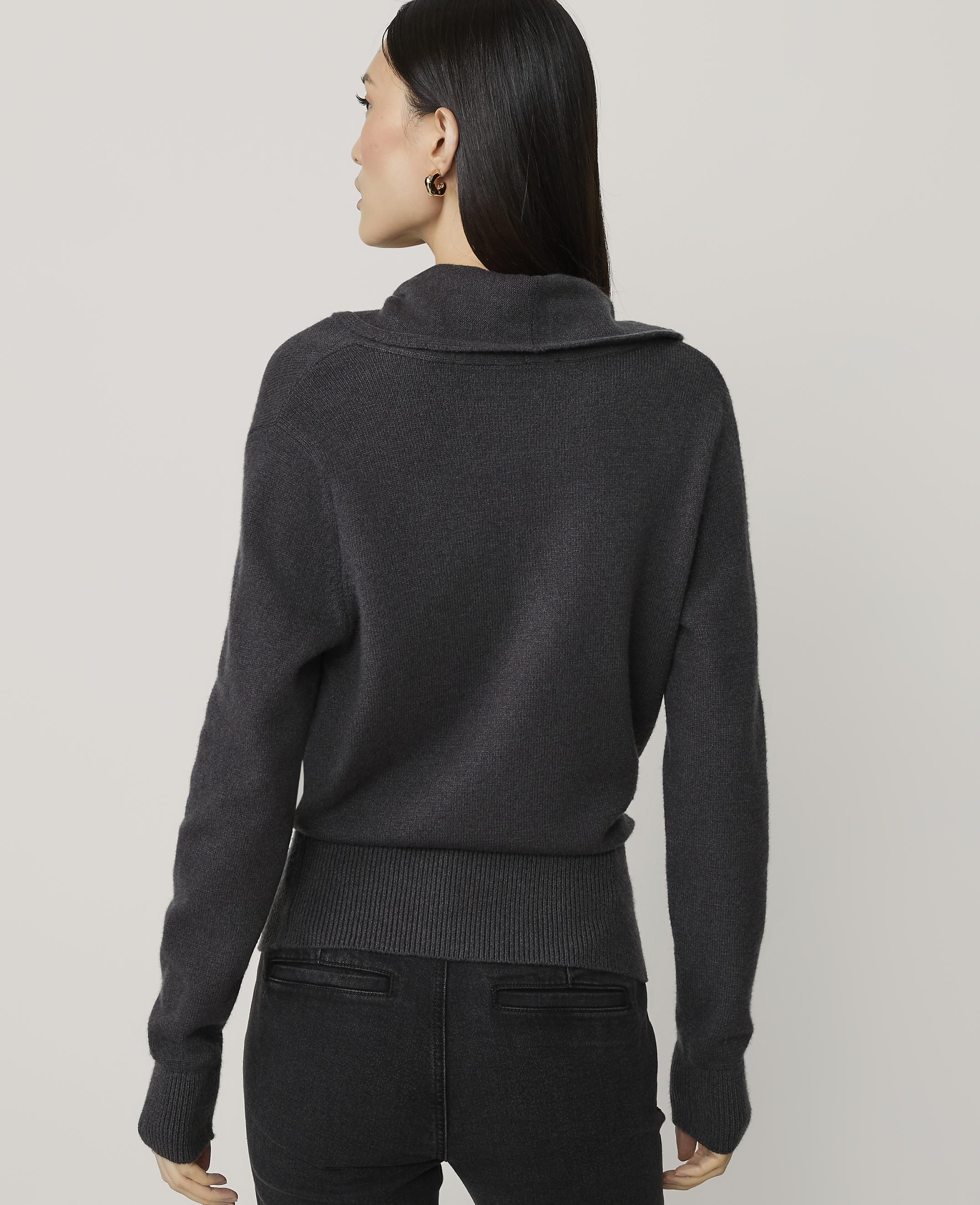 Shawl Collar Sweater - thumbnail 6