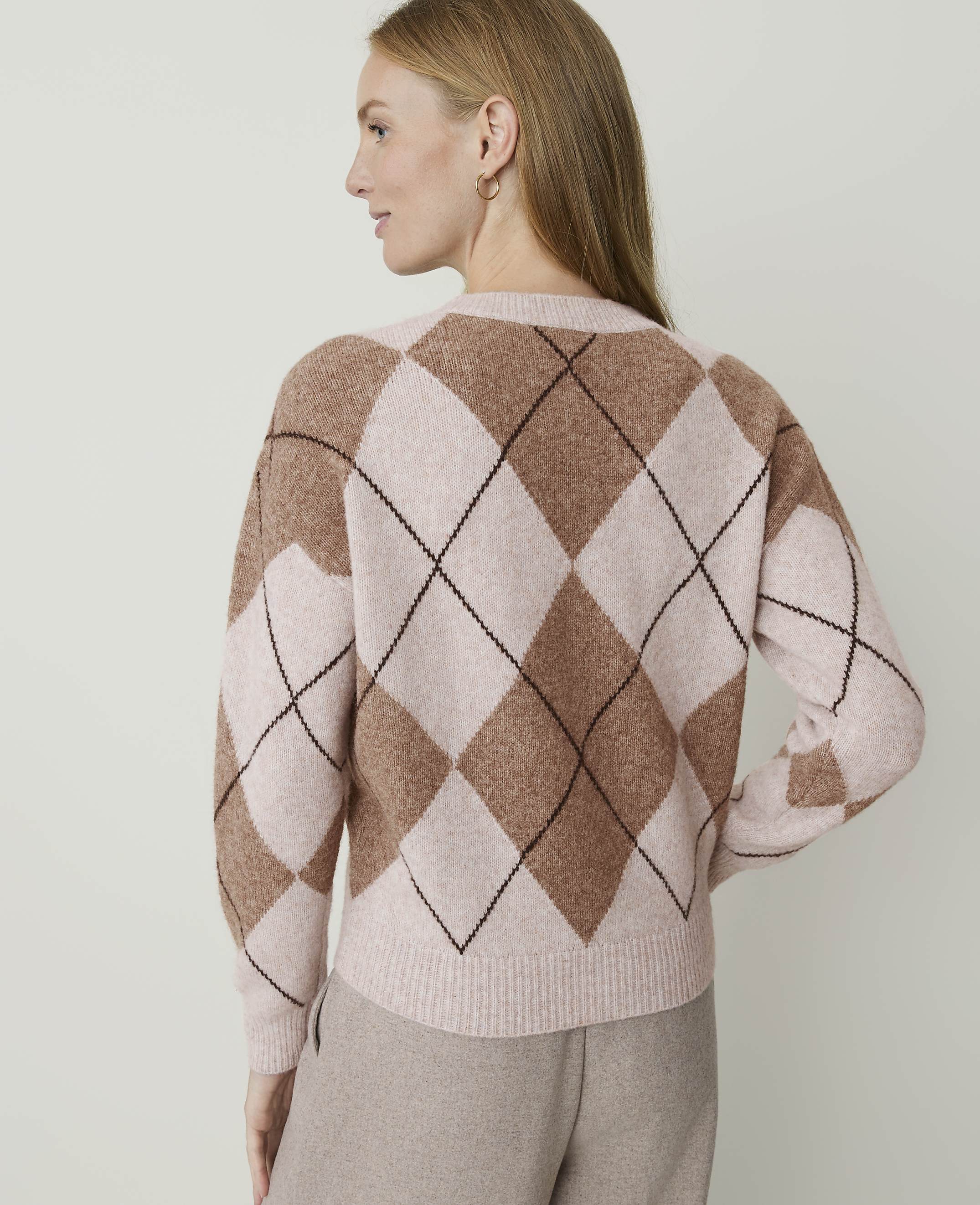 Argyle Wedge Sweater - thumbnail 3