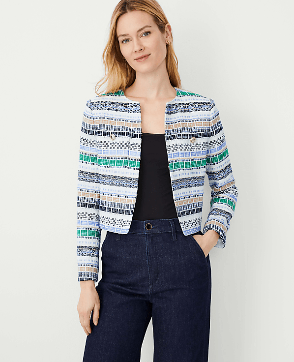 Tweed Patch Pocket Jacket