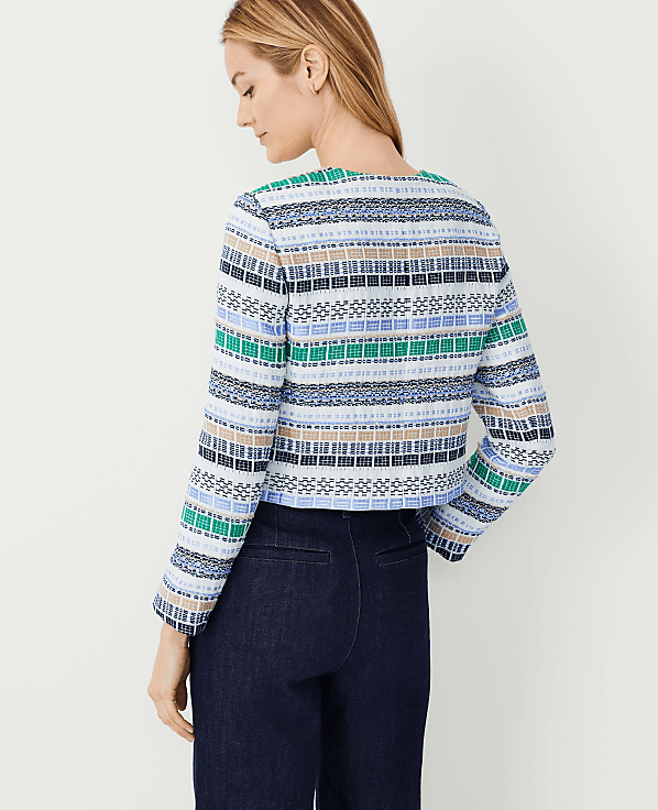 Tweed Patch Pocket Jacket